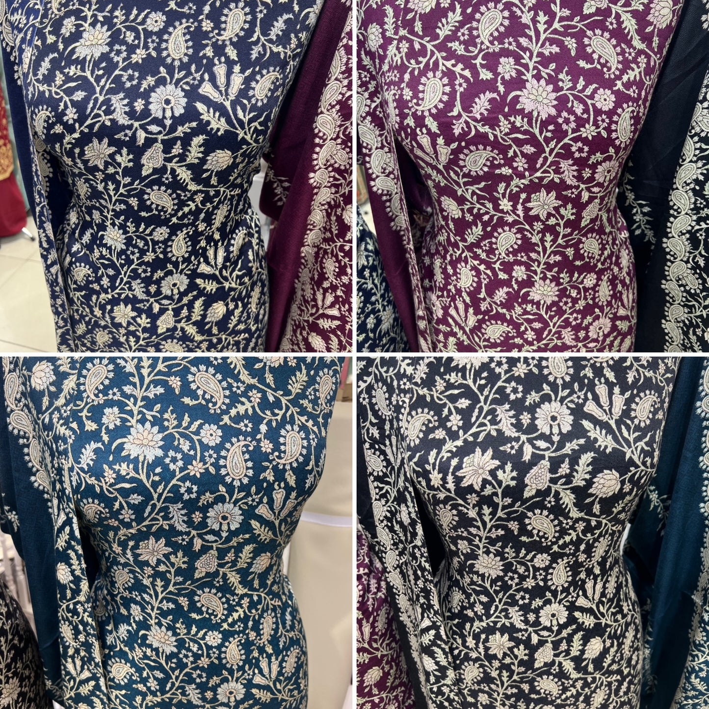 Digital Print Marina/Alpine With Shawl