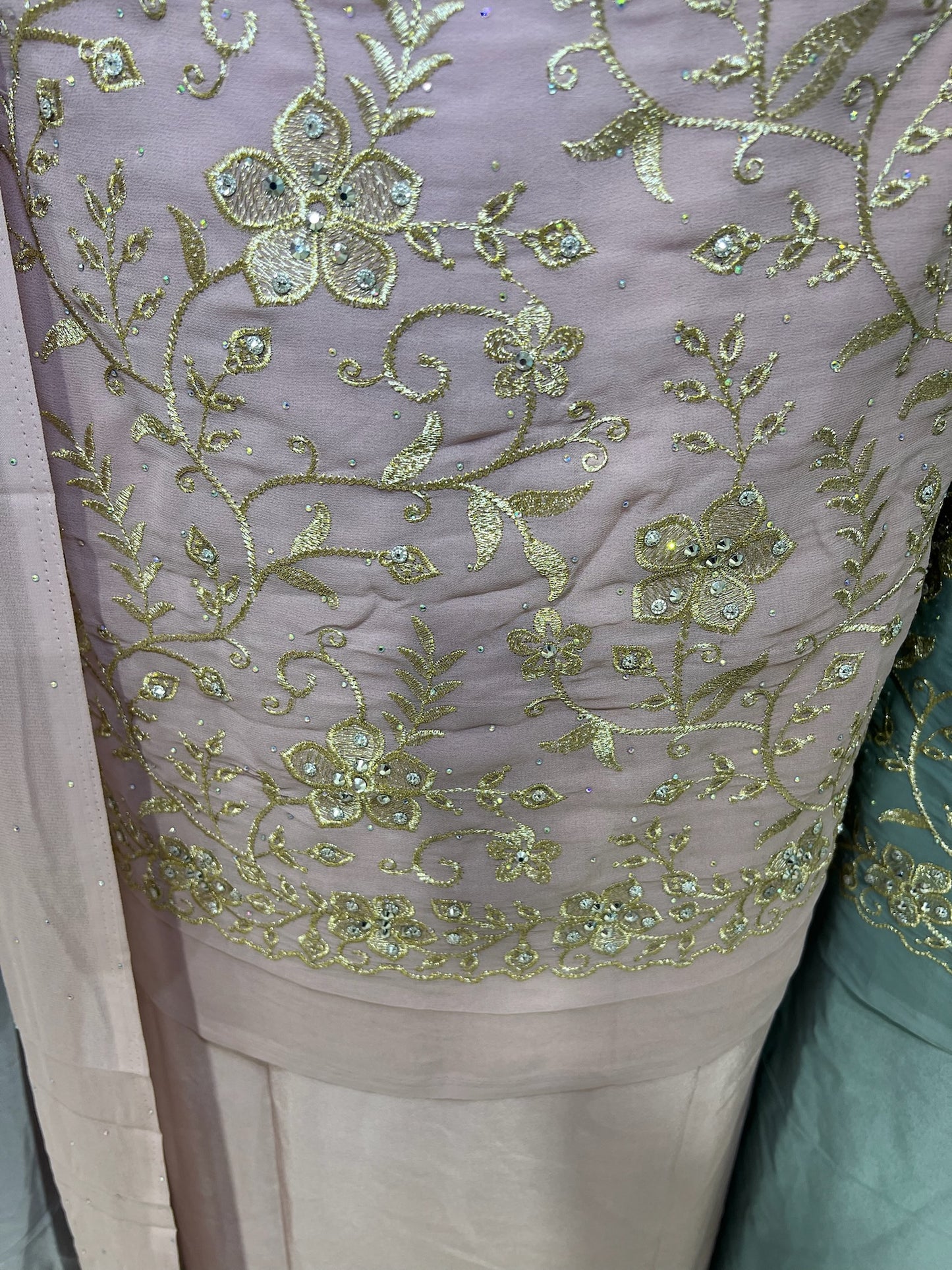Embroidered Georgette