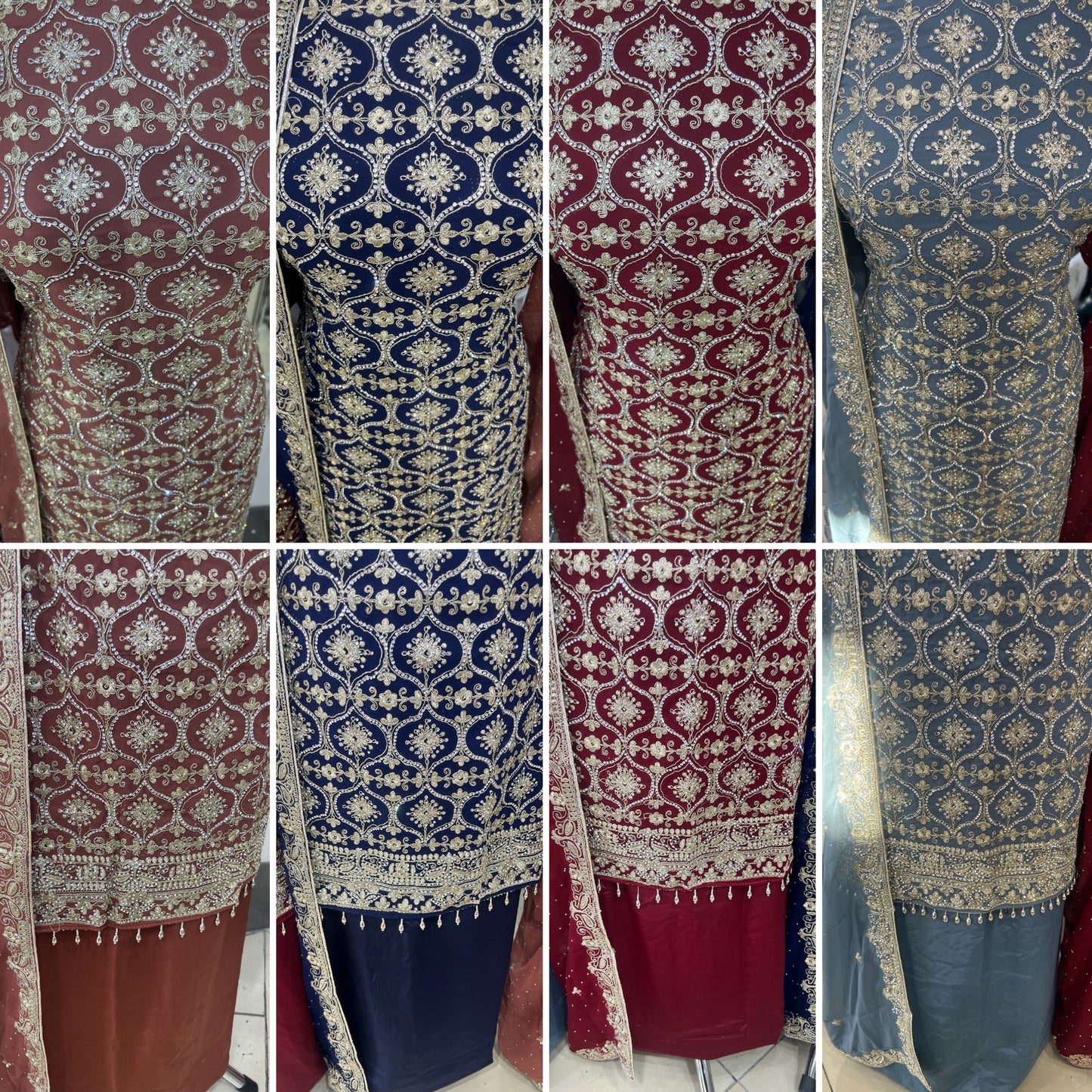 Fancy Embroidered Georgette