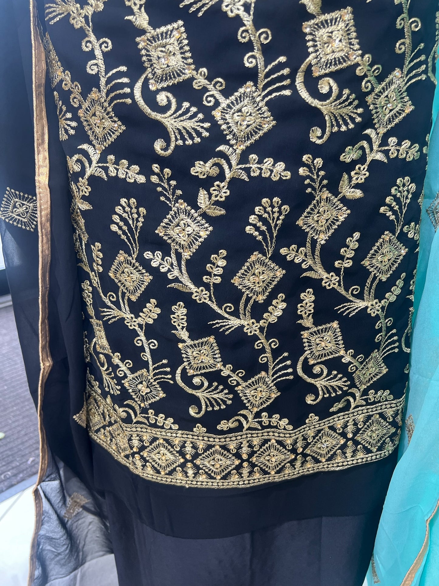 Embroidered Georgette