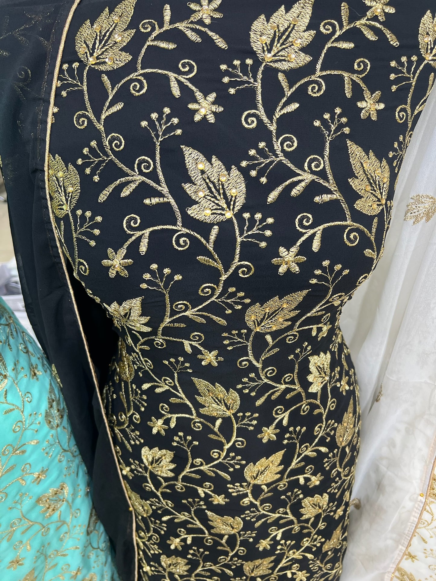 Embroidered Georgette