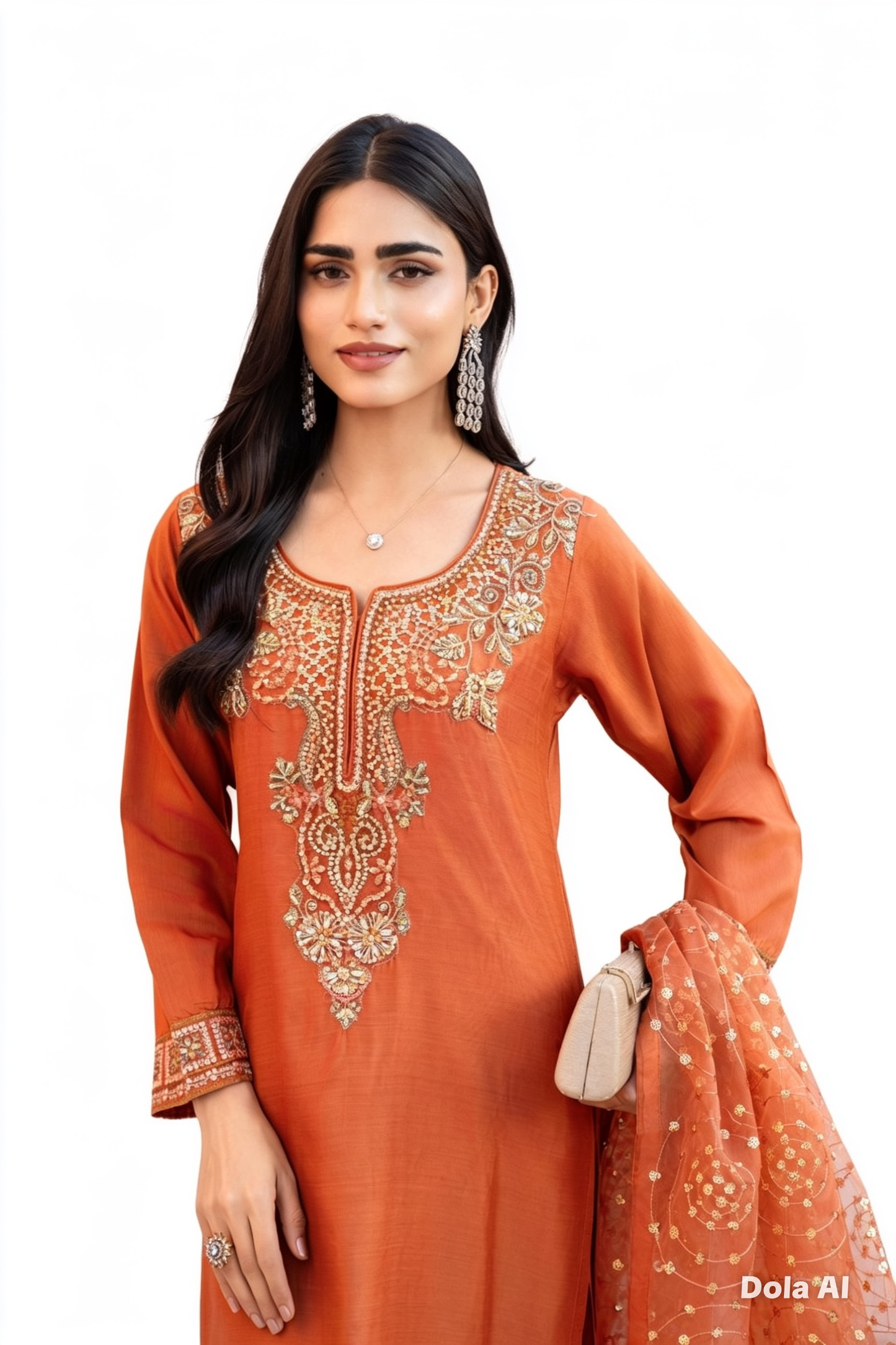 luxurious viscose suit inspired by the renowned Shantly by Barooque collection