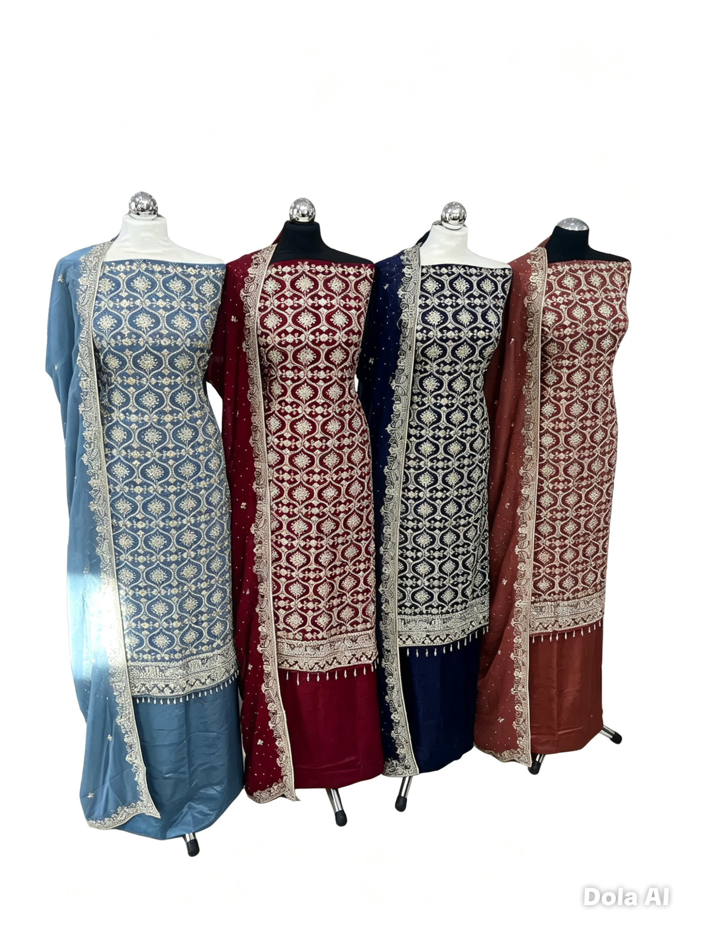Fancy Embroidered Georgette