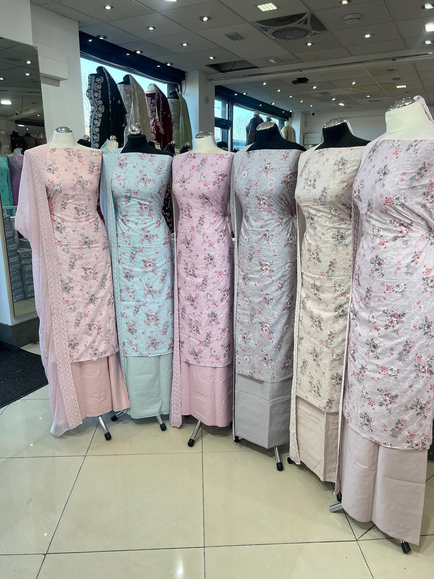 Embroidered Digital Print Cotton