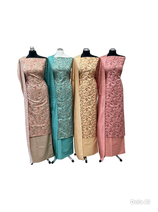 Paisley Embroidered Cotton