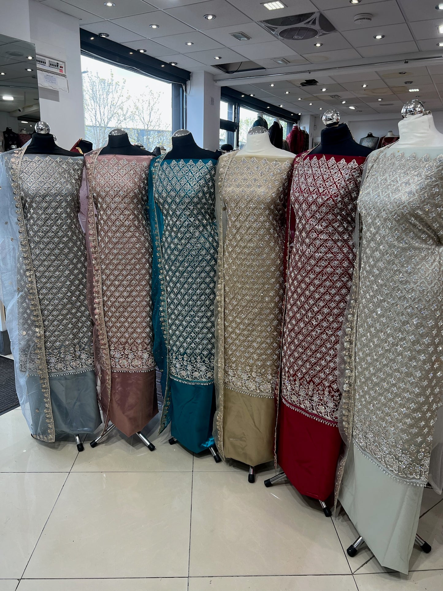 Fancy Embroidered Net