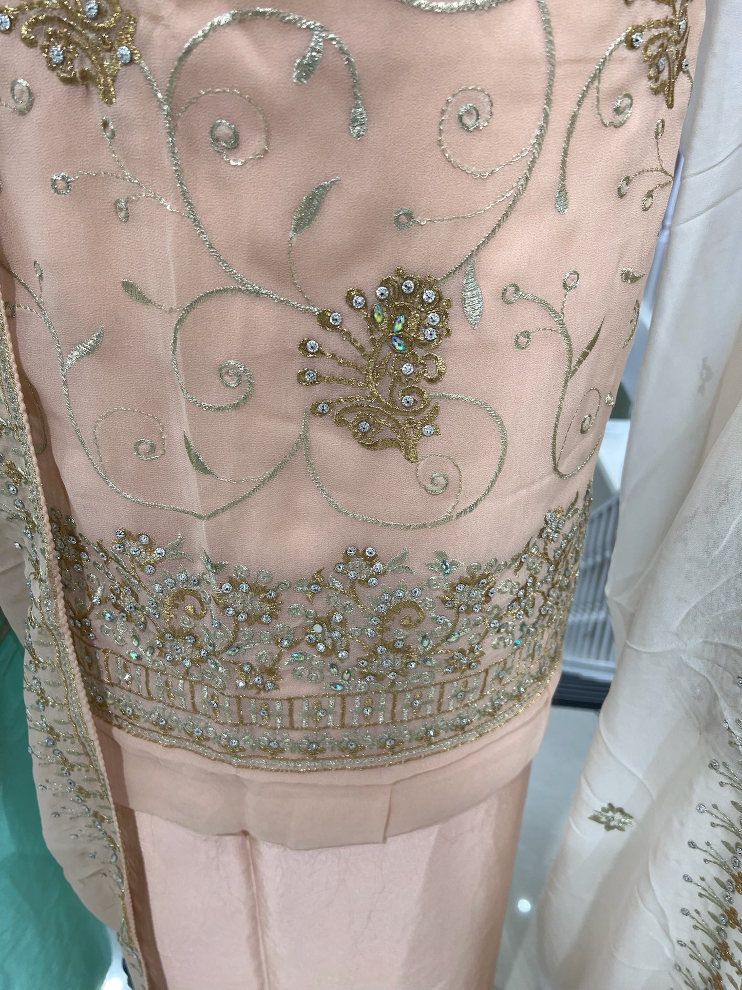 Embroidered Georgette