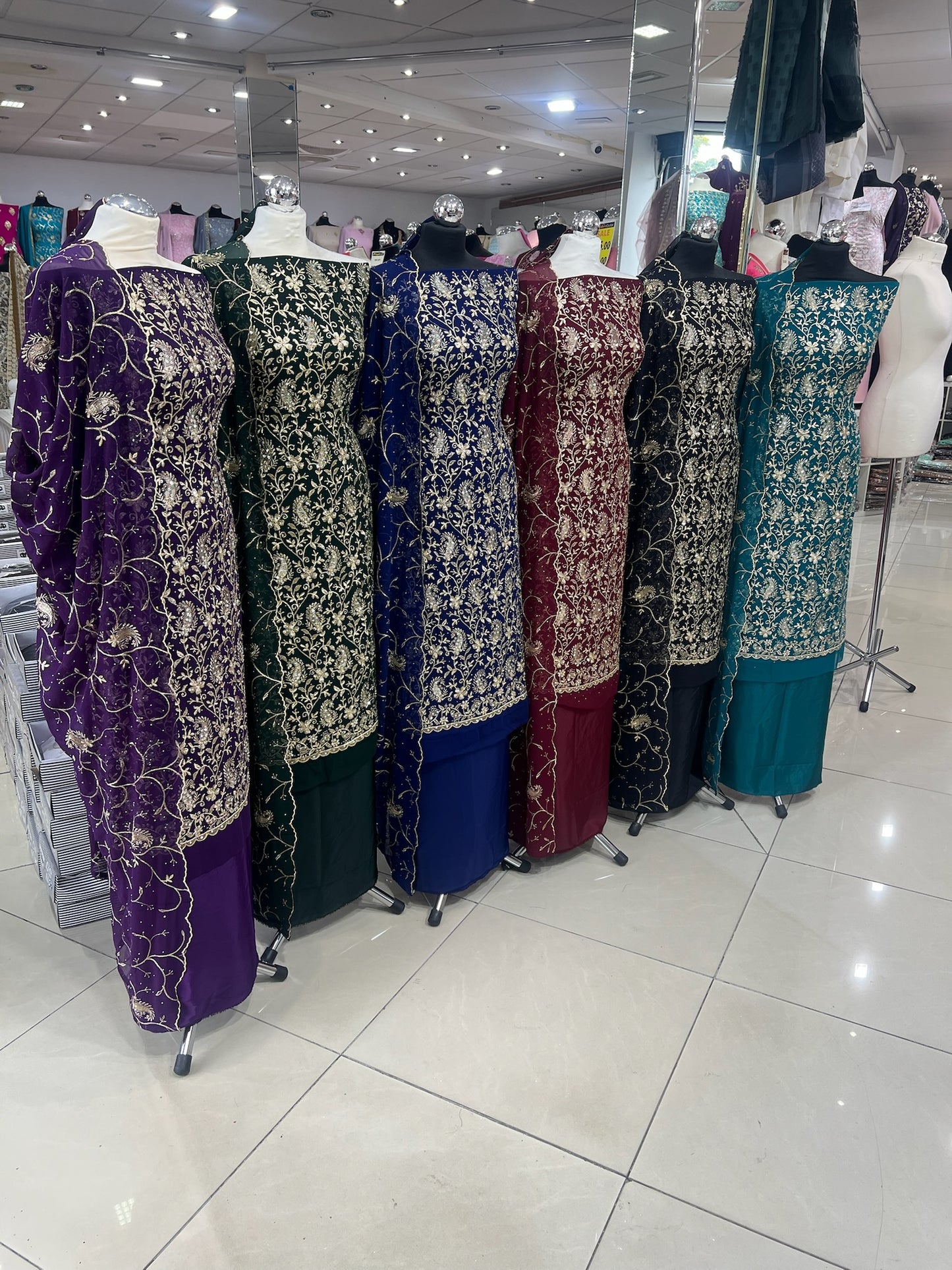 Premium Embroidered Georgette Suit Collection