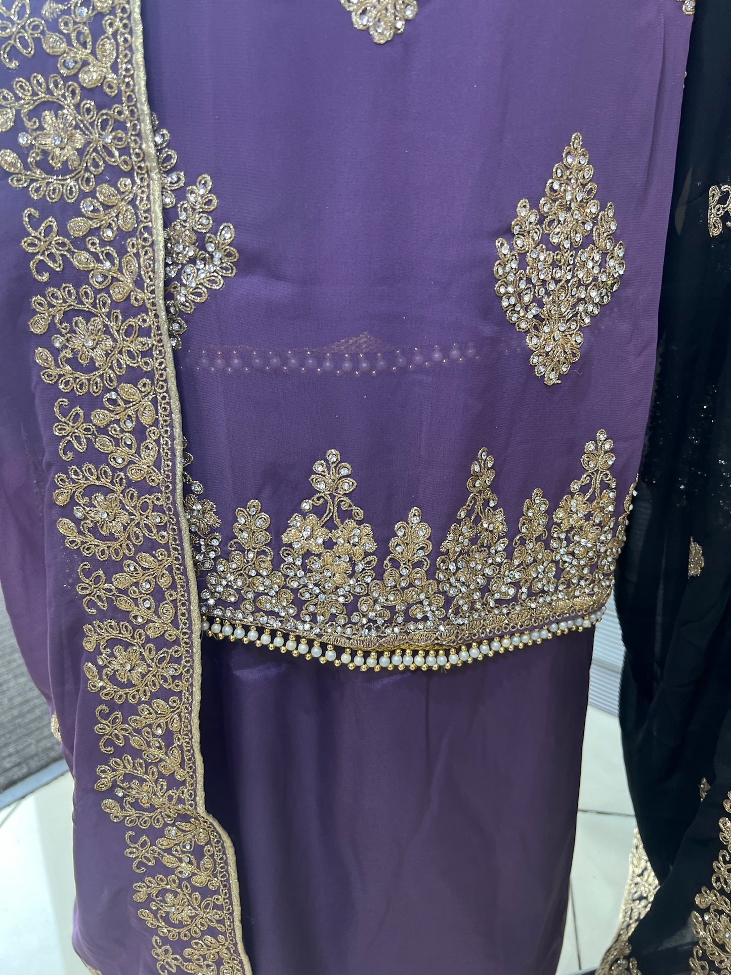 Fancy Embellished Georgette