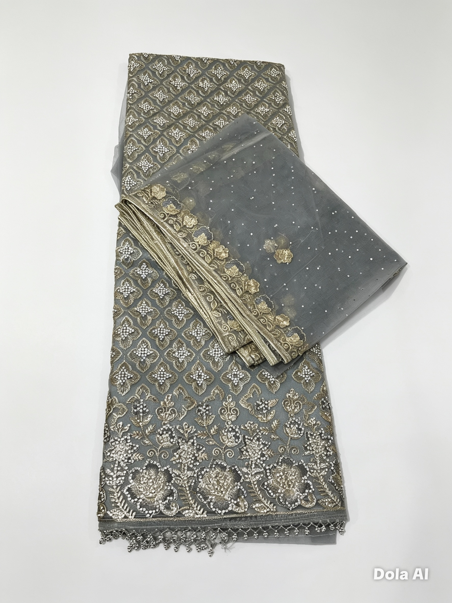 Fancy Embroidered Net