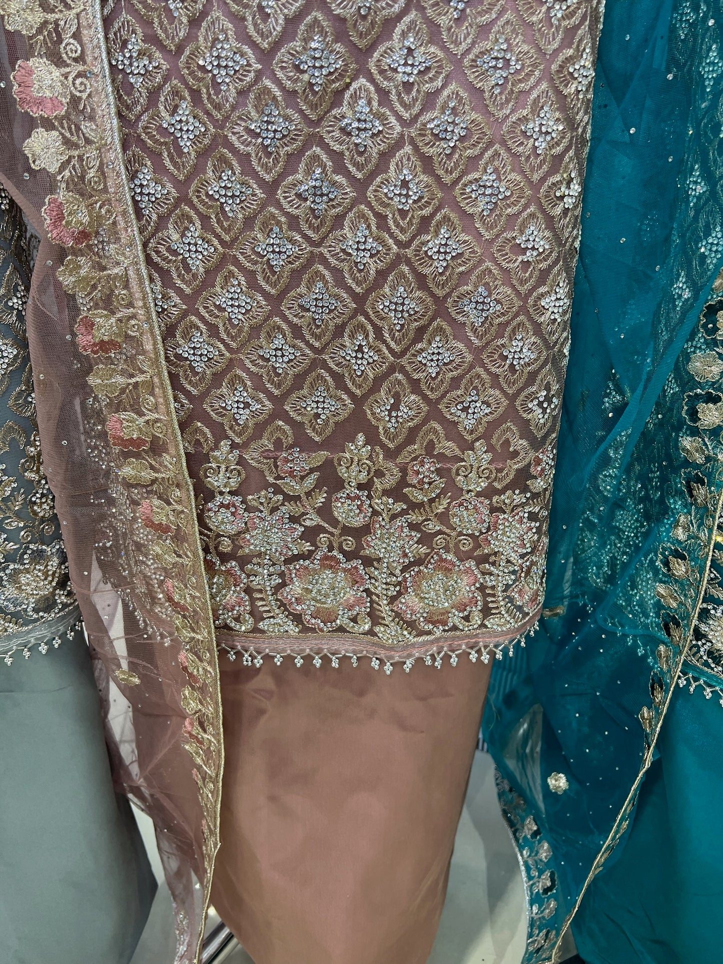 Fancy Embroidered Net