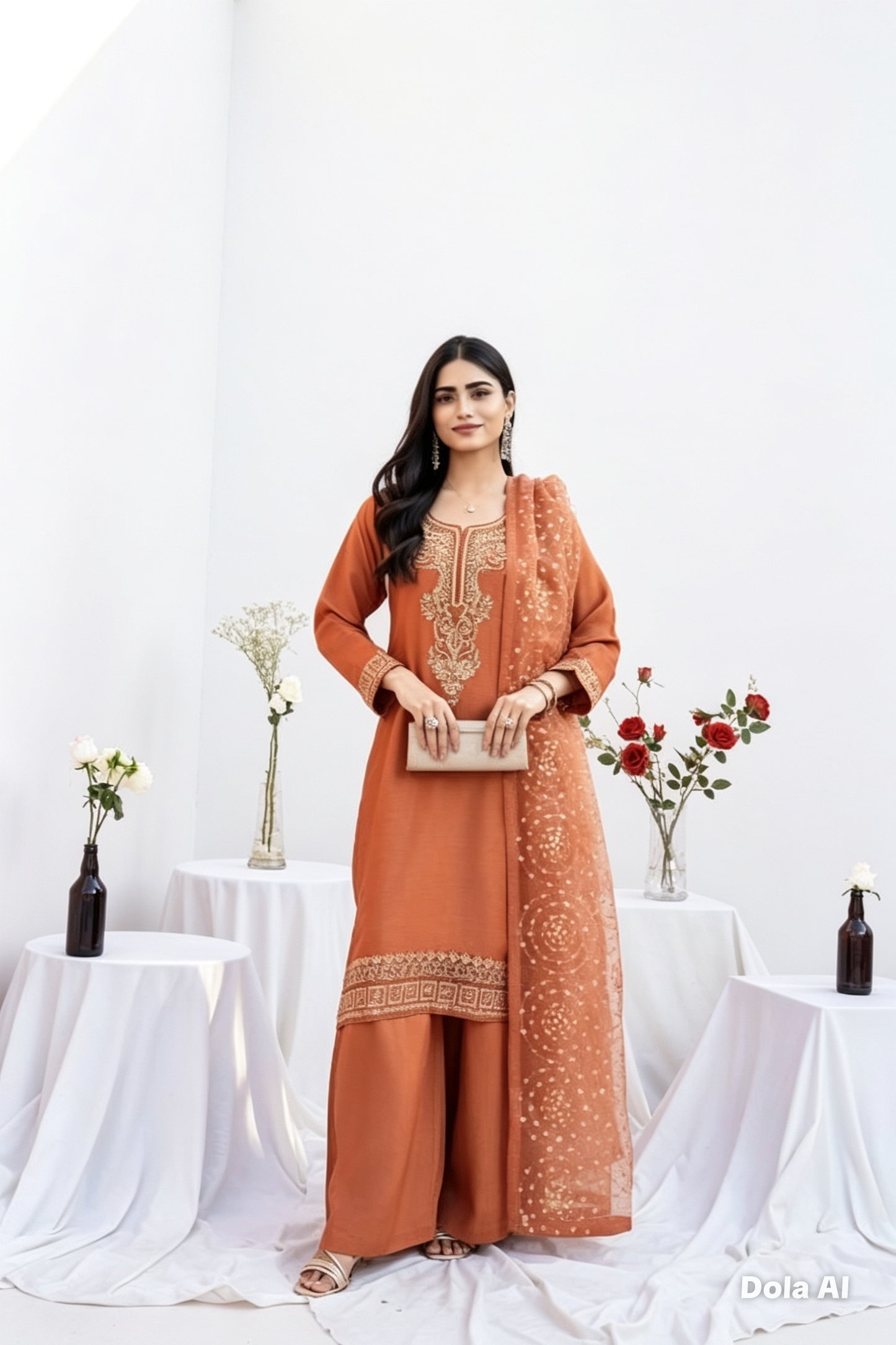 luxurious viscose suit inspired by the renowned Shantly by Barooque collection