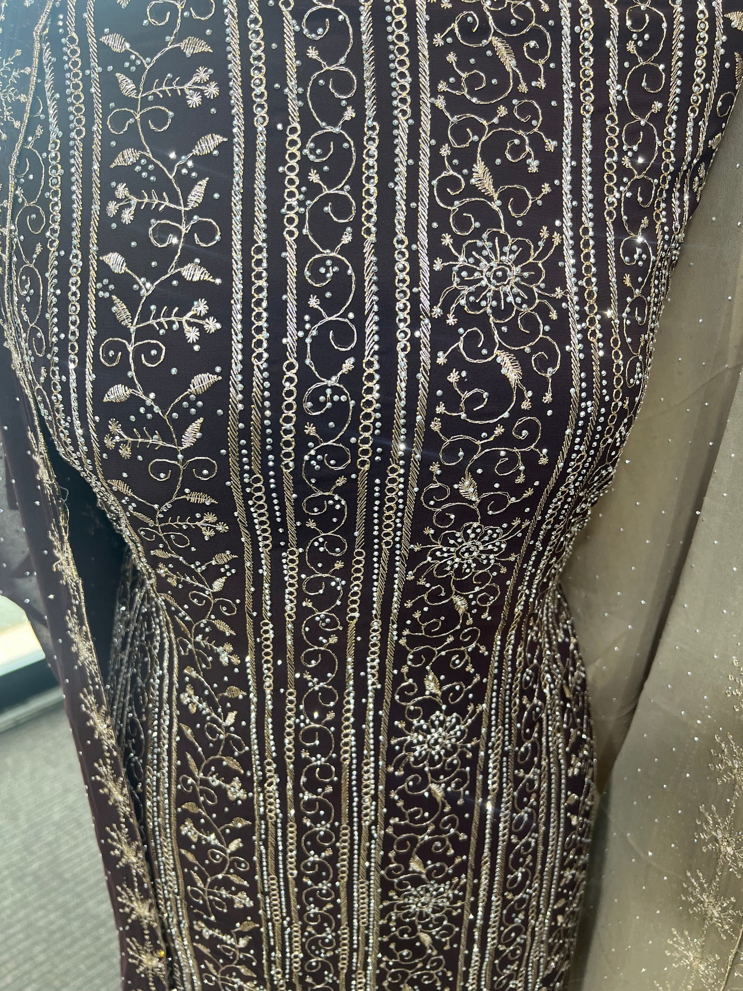 Embroidered & Embellished Georgette