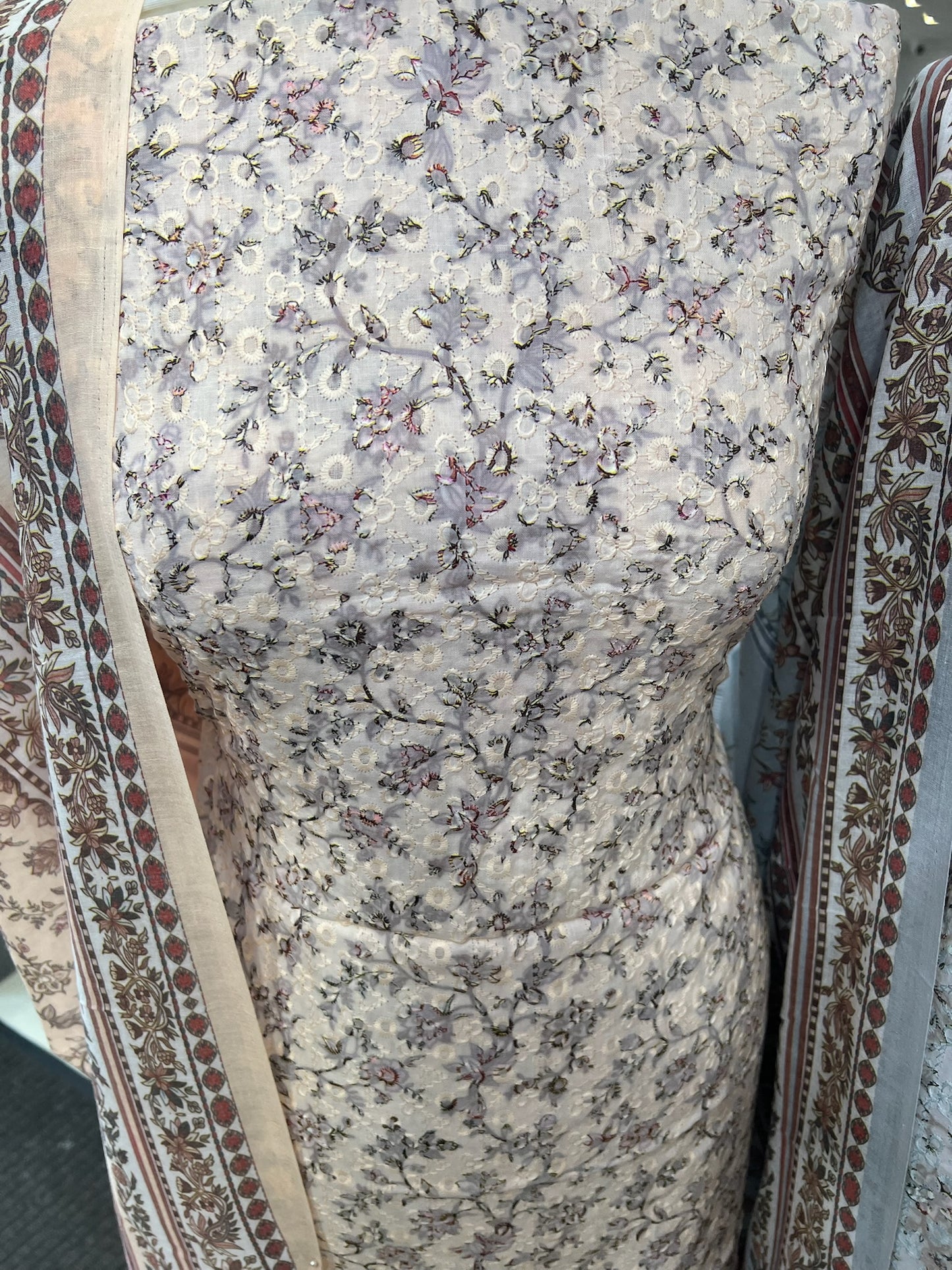 Chikankari Cotton Lawn
