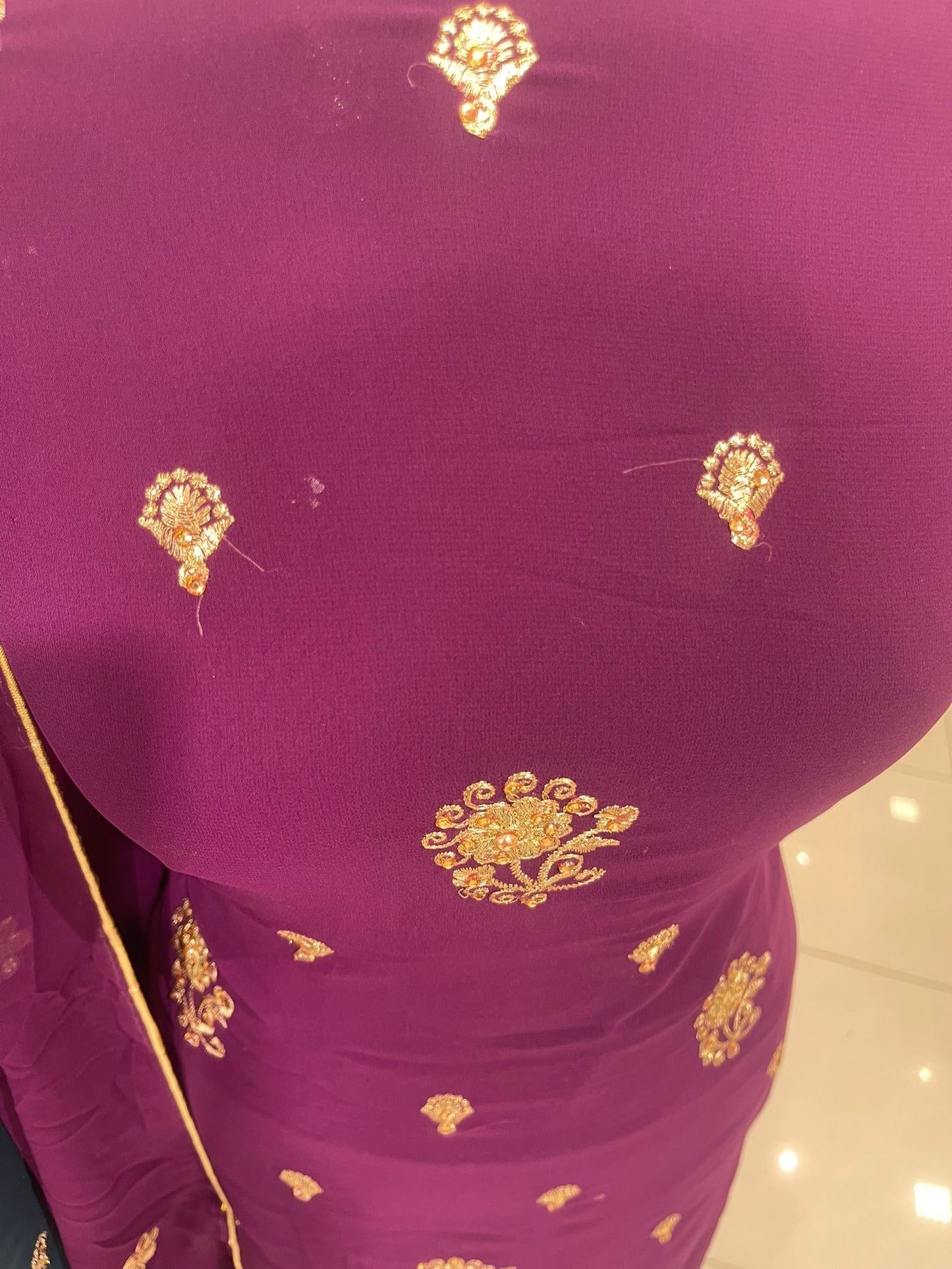 EMBROIDERED GEORGETTES