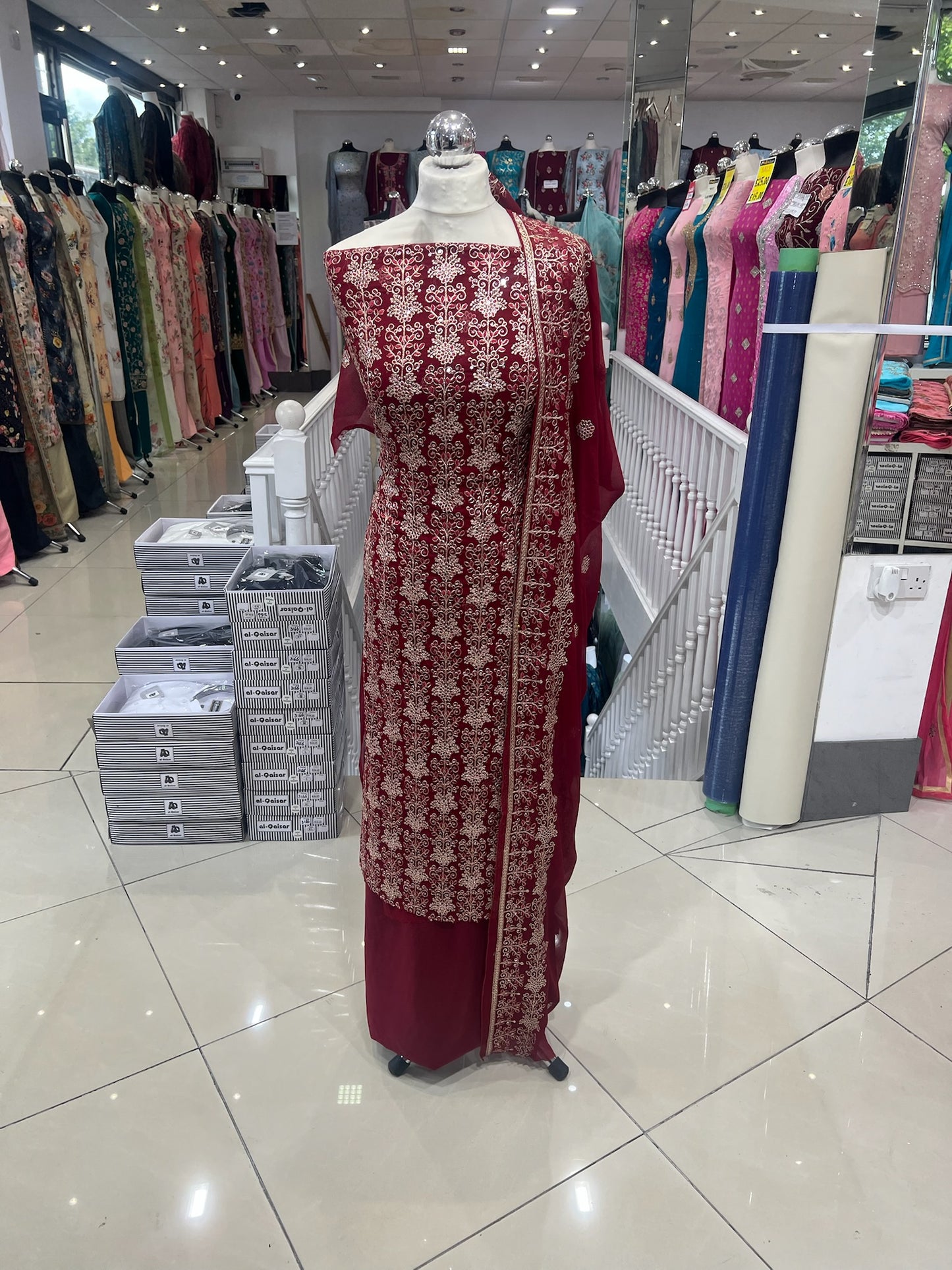 Embroidered Chiffon