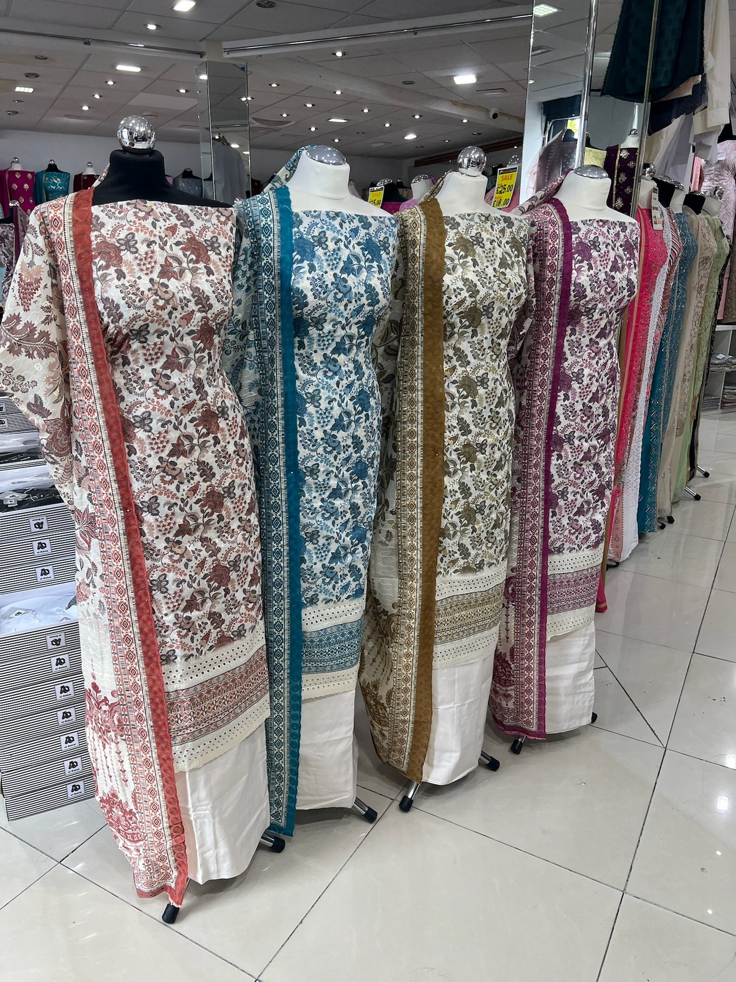 Chikankari cotton