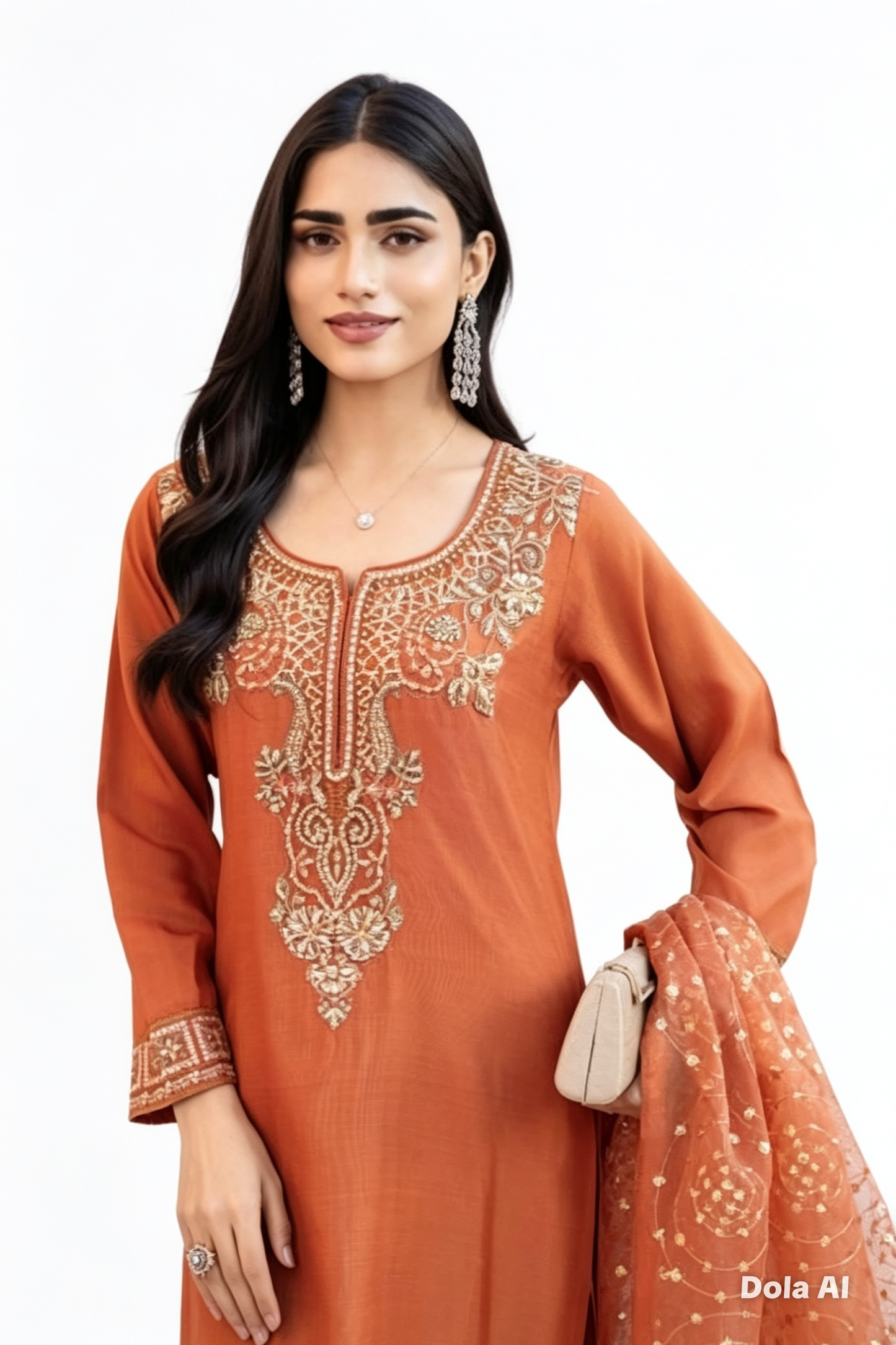 luxurious viscose suit inspired by the renowned Shantly by Barooque collection