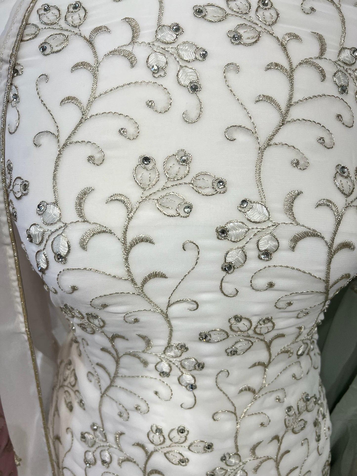 Embroidered Georgette