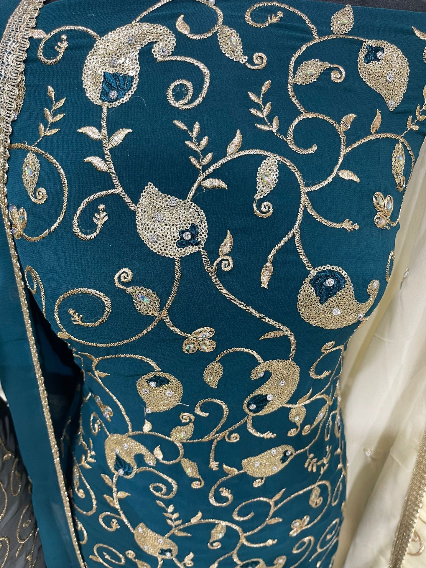 Embroidered Georgette