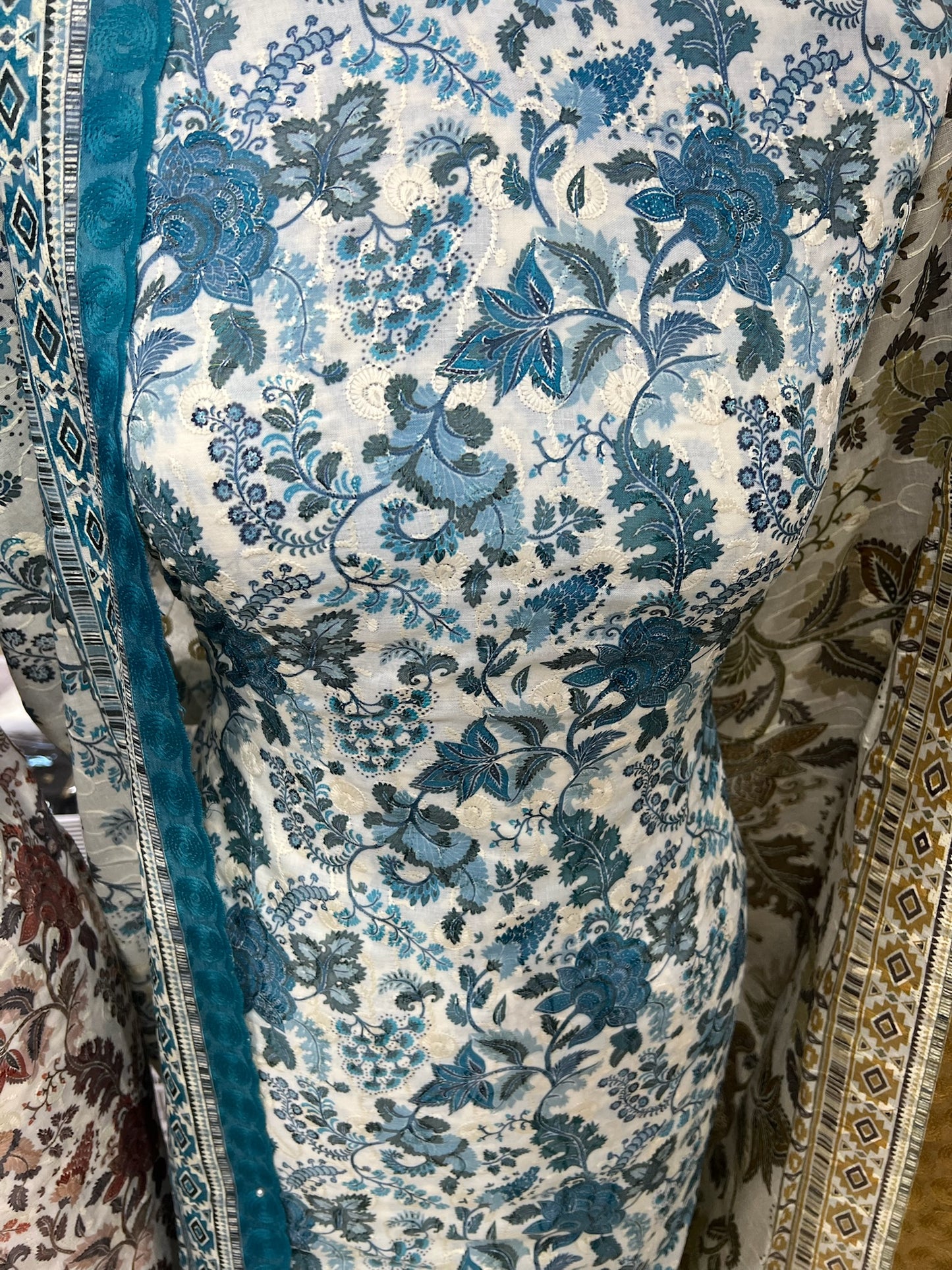 Chikankari cotton
