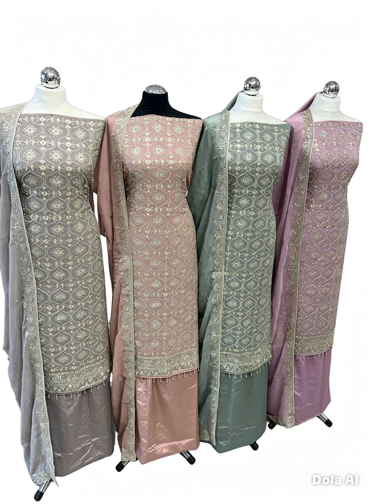 Fancy Embroidered Georgette