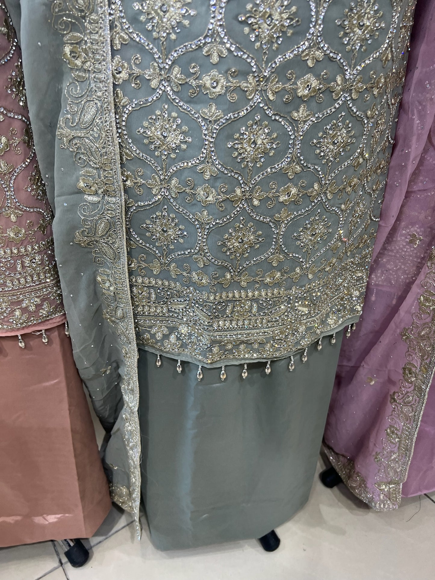 Fancy Embroidered Georgette