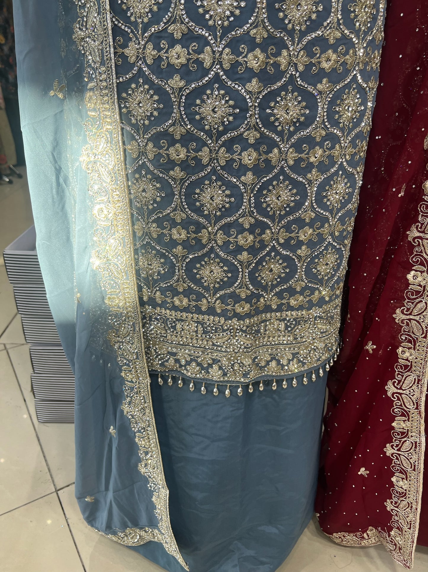Fancy Embroidered Georgette