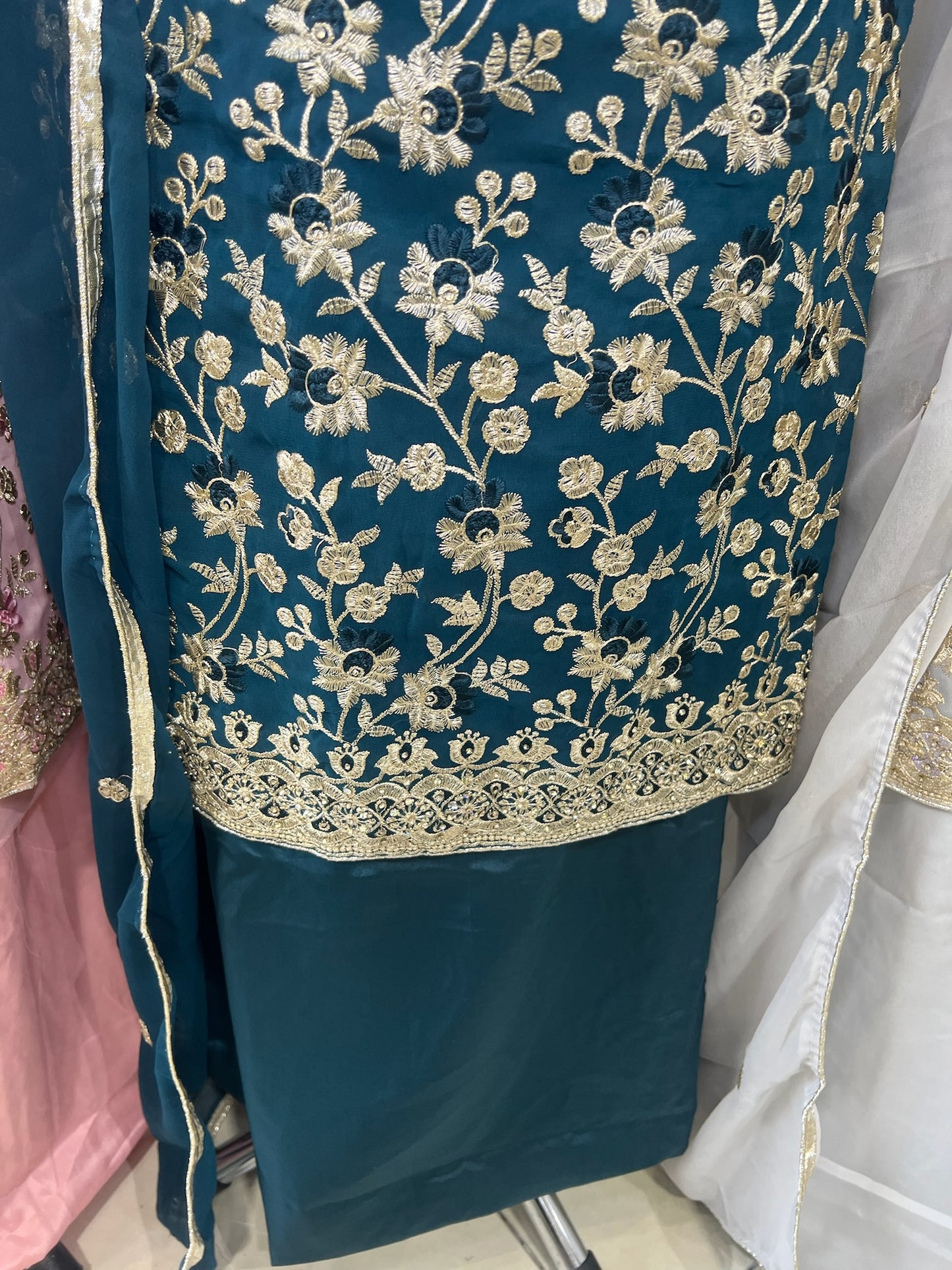 Embroidered Georgette
