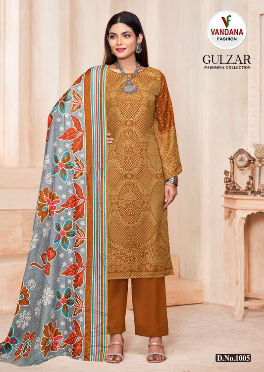 Gulzar Vol.1 Pashmina Digital Print By Vandana Fashion  D.NO.1005
