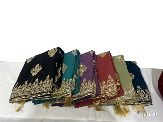 Fancy Embellished Georgette