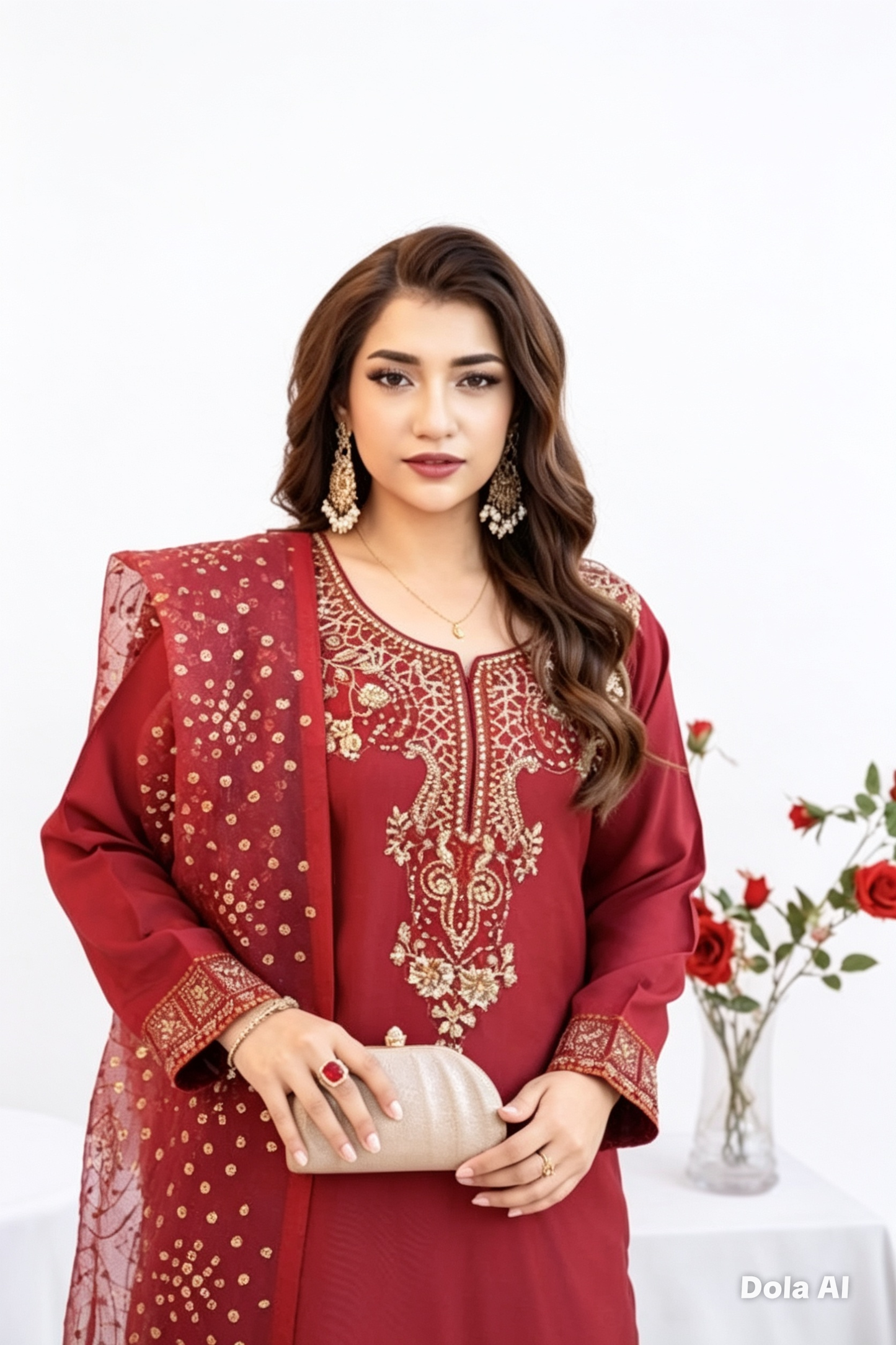 luxurious viscose suit inspired by the renowned Shantly by Barooque collection