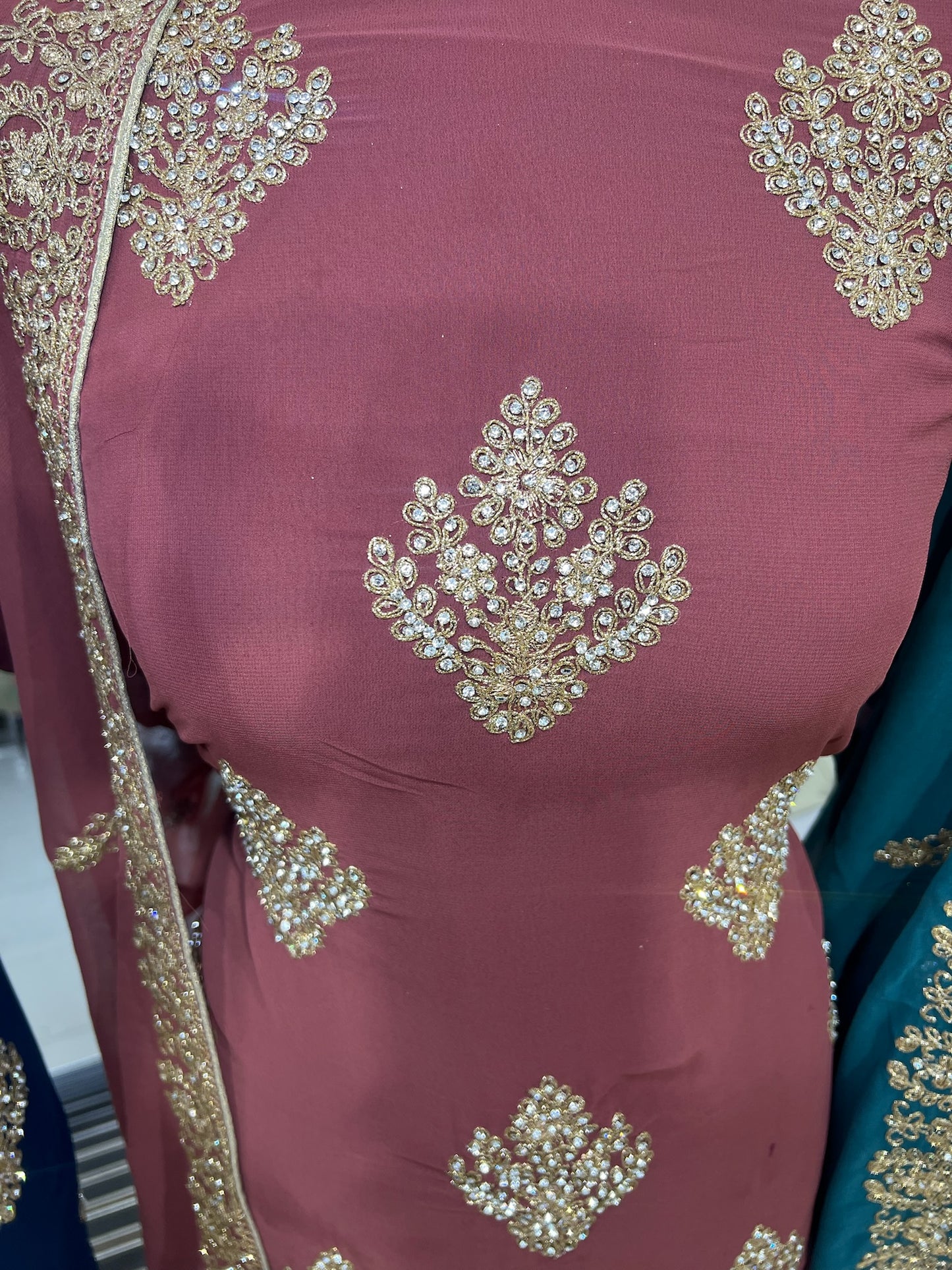 Fancy Embellished Georgette