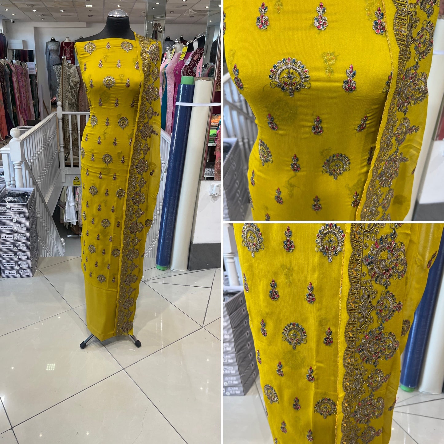 Embroidered Chiffon