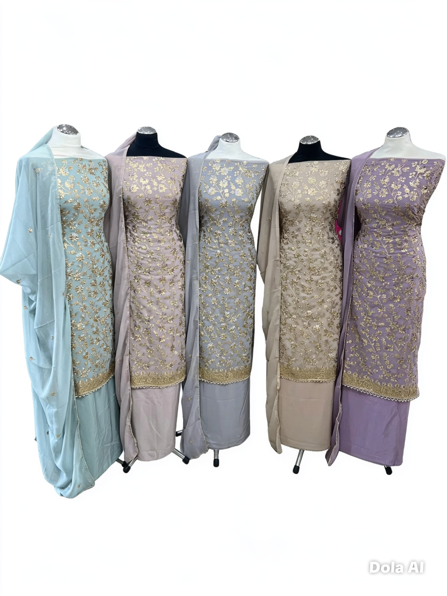 Embellished Embroidered Georgette