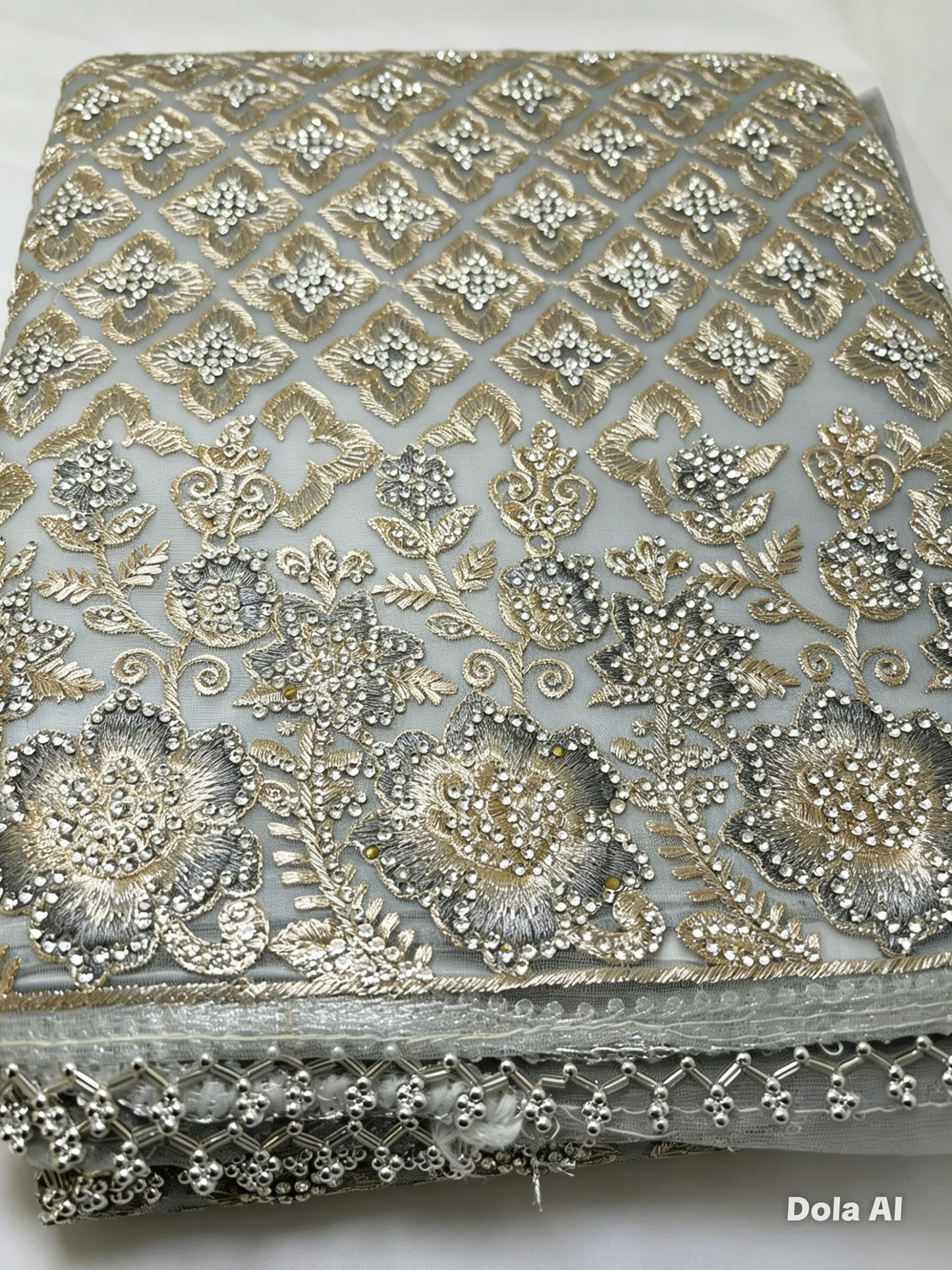 Fancy Embroidered Net