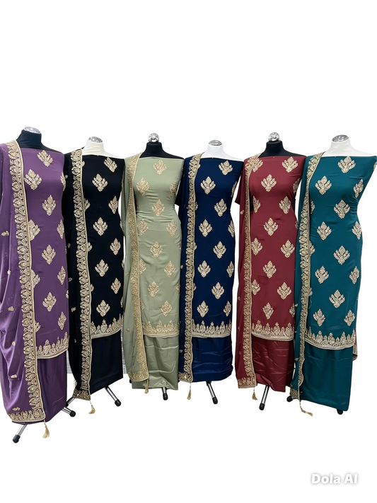 Fancy Embellished Georgette