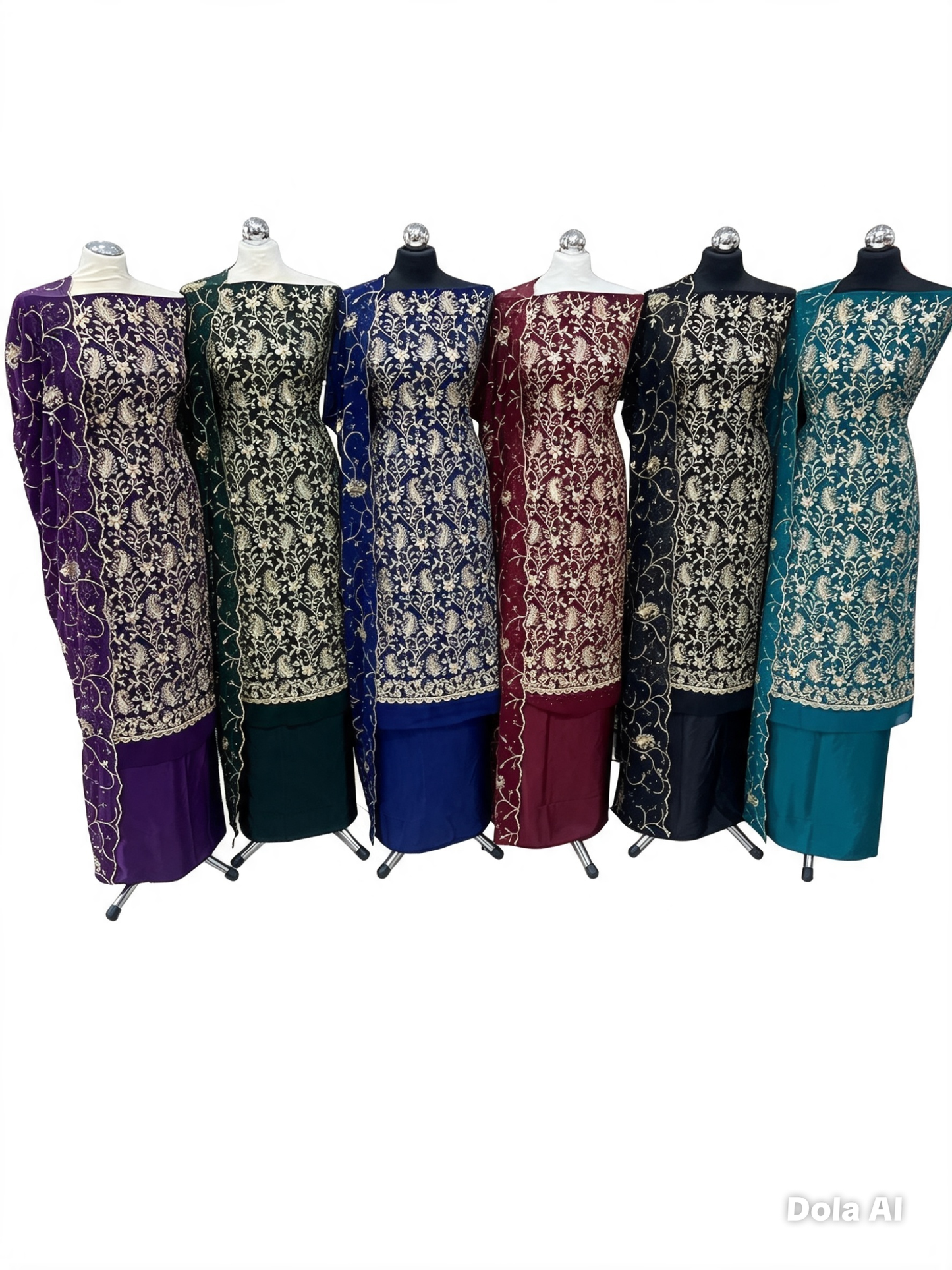 Premium Embroidered Georgette Suit Collection