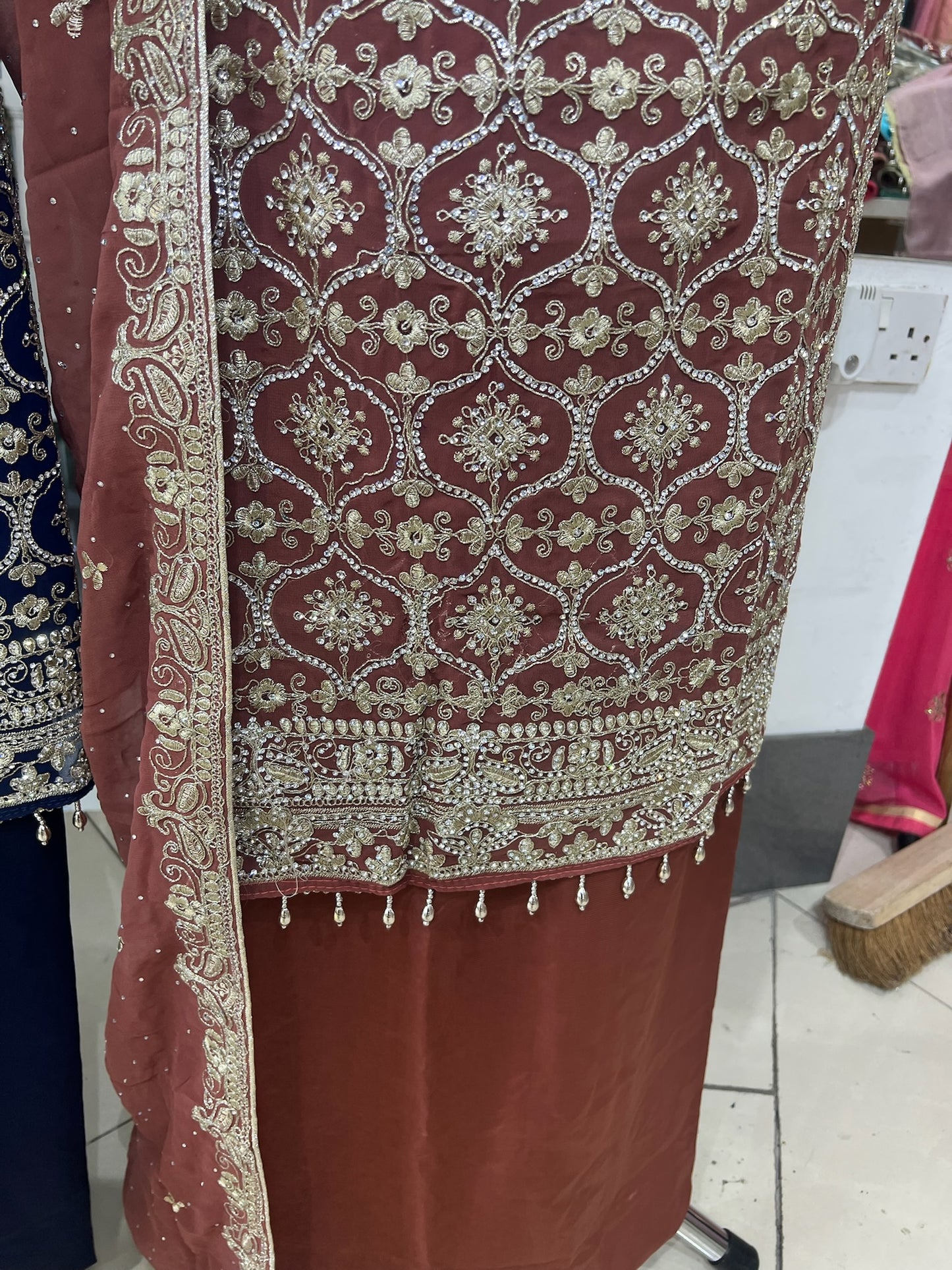 Fancy Embroidered Georgette
