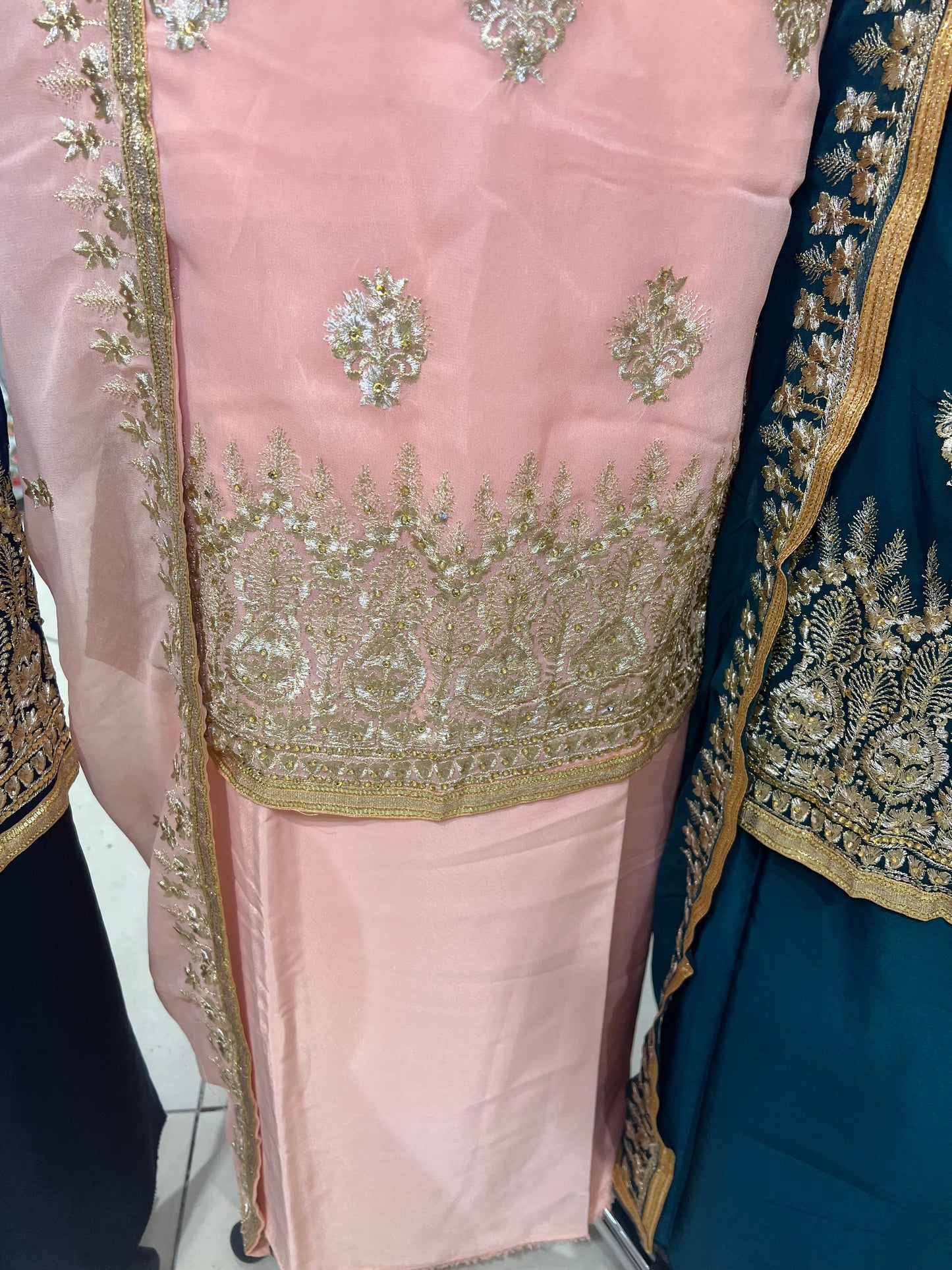 Embroidered Georgette