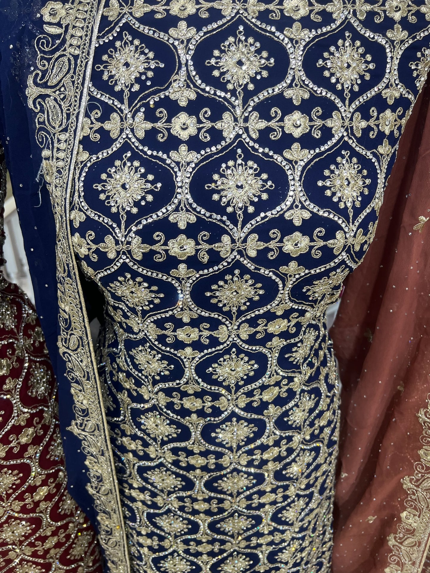 Fancy Embroidered Georgette