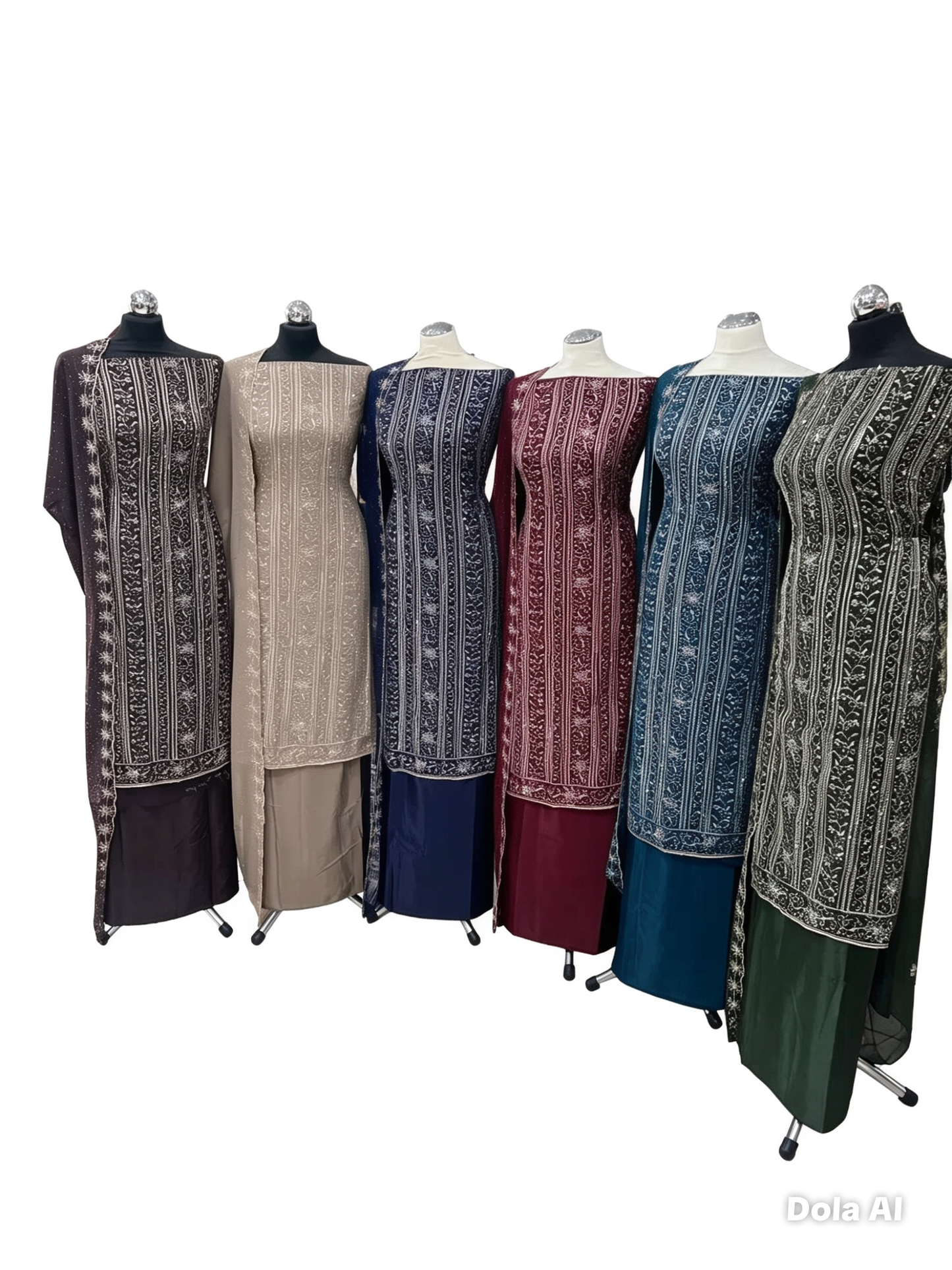 Embroidered & Embellished Georgette