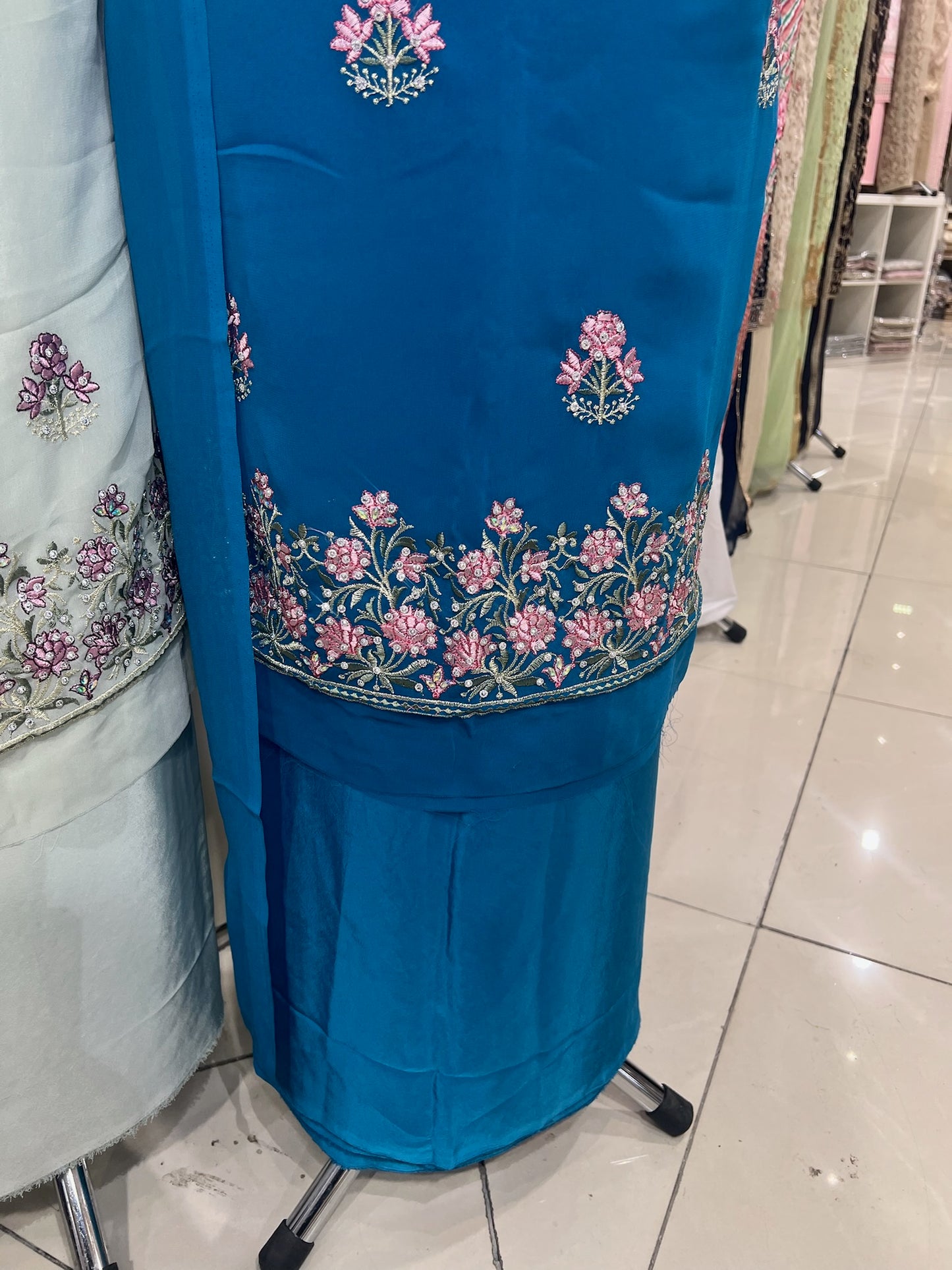 Embroidered & Embellished Georgette