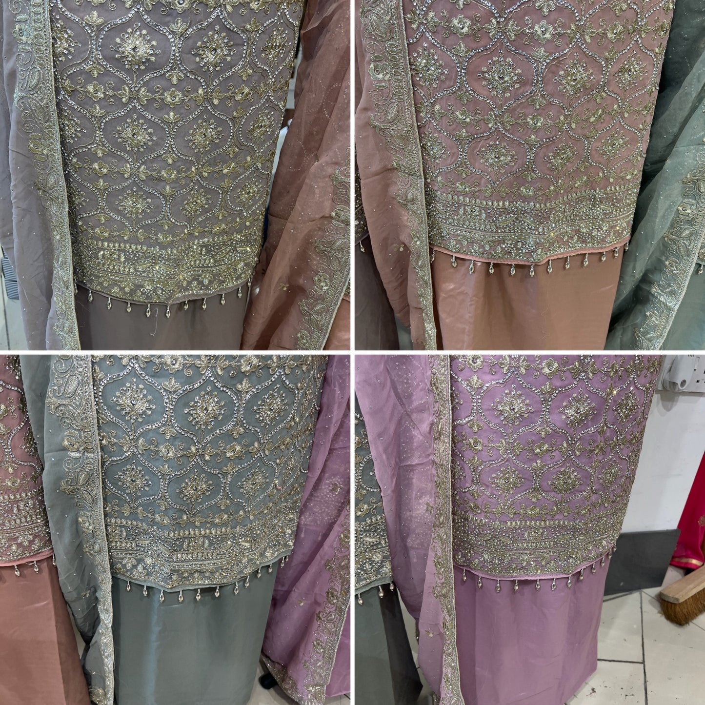 Fancy Embroidered Georgette