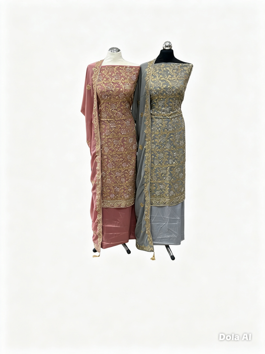 Fancy Embellished Georgette