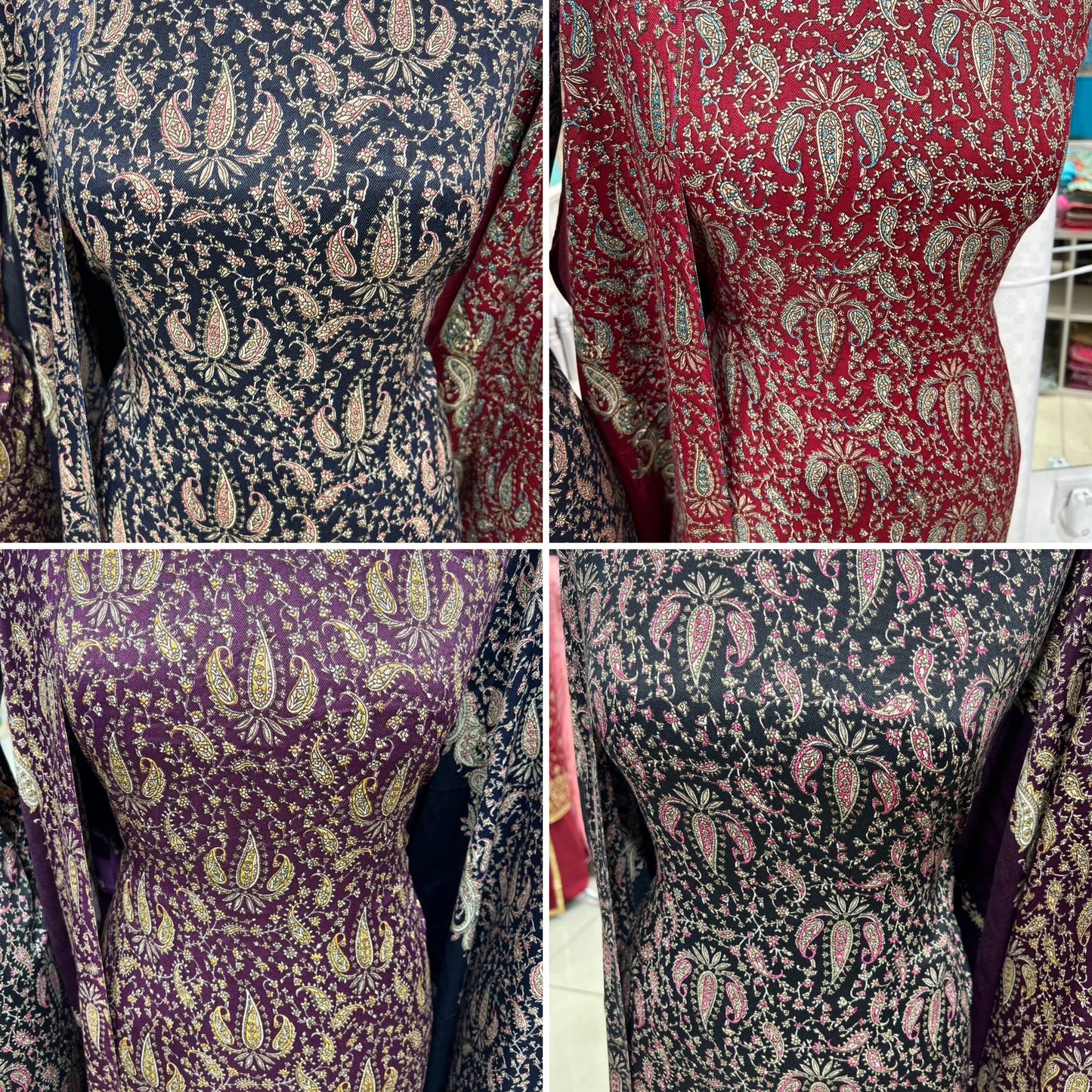 Digital Print Alpine With Shawl