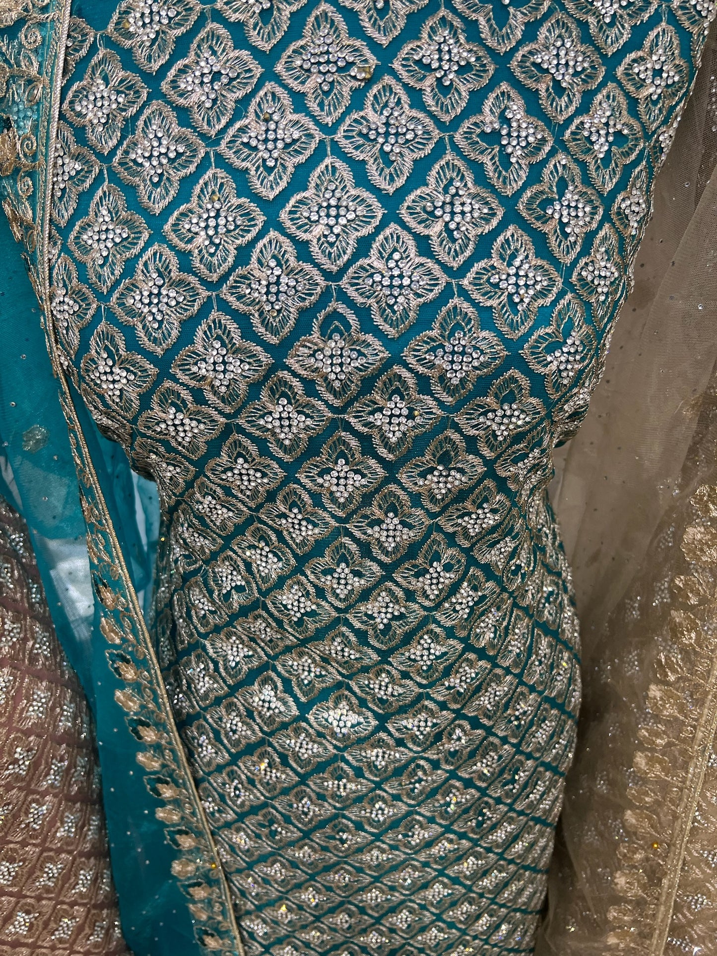 Fancy Embroidered Net
