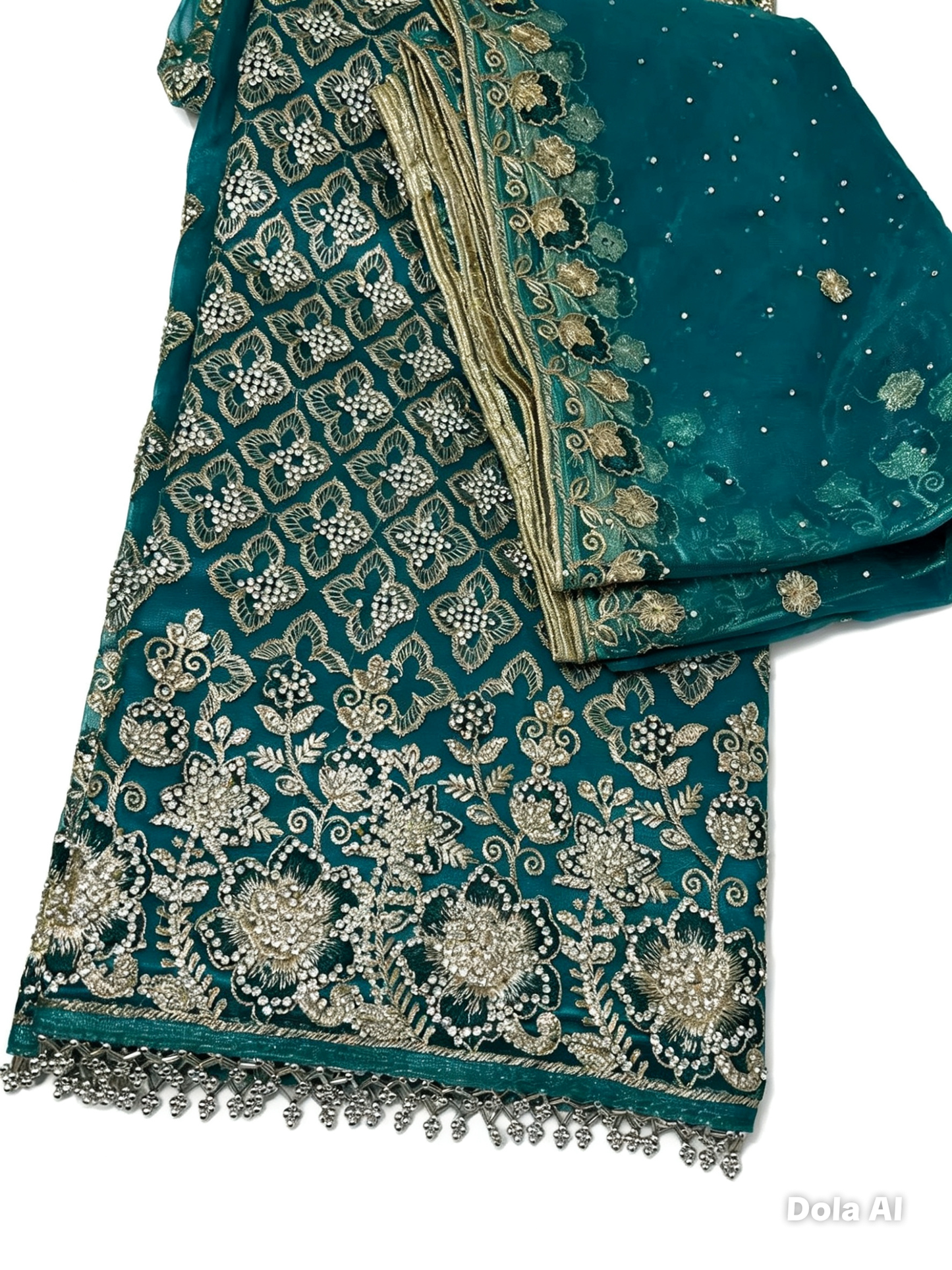 Fancy Embroidered Net