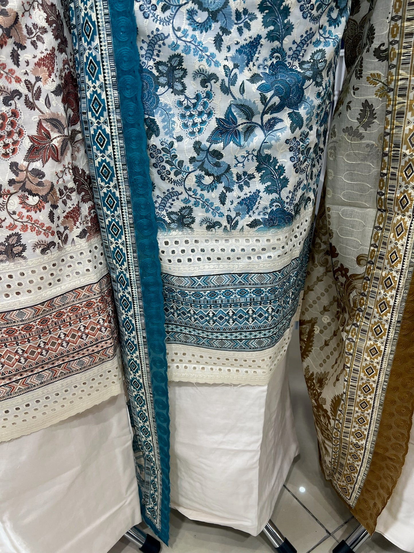Chikankari cotton