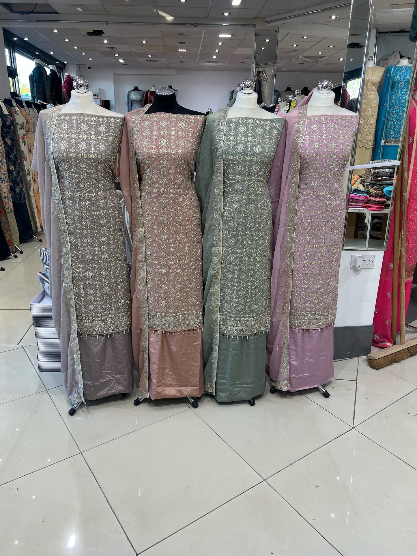 Fancy Embroidered Georgette